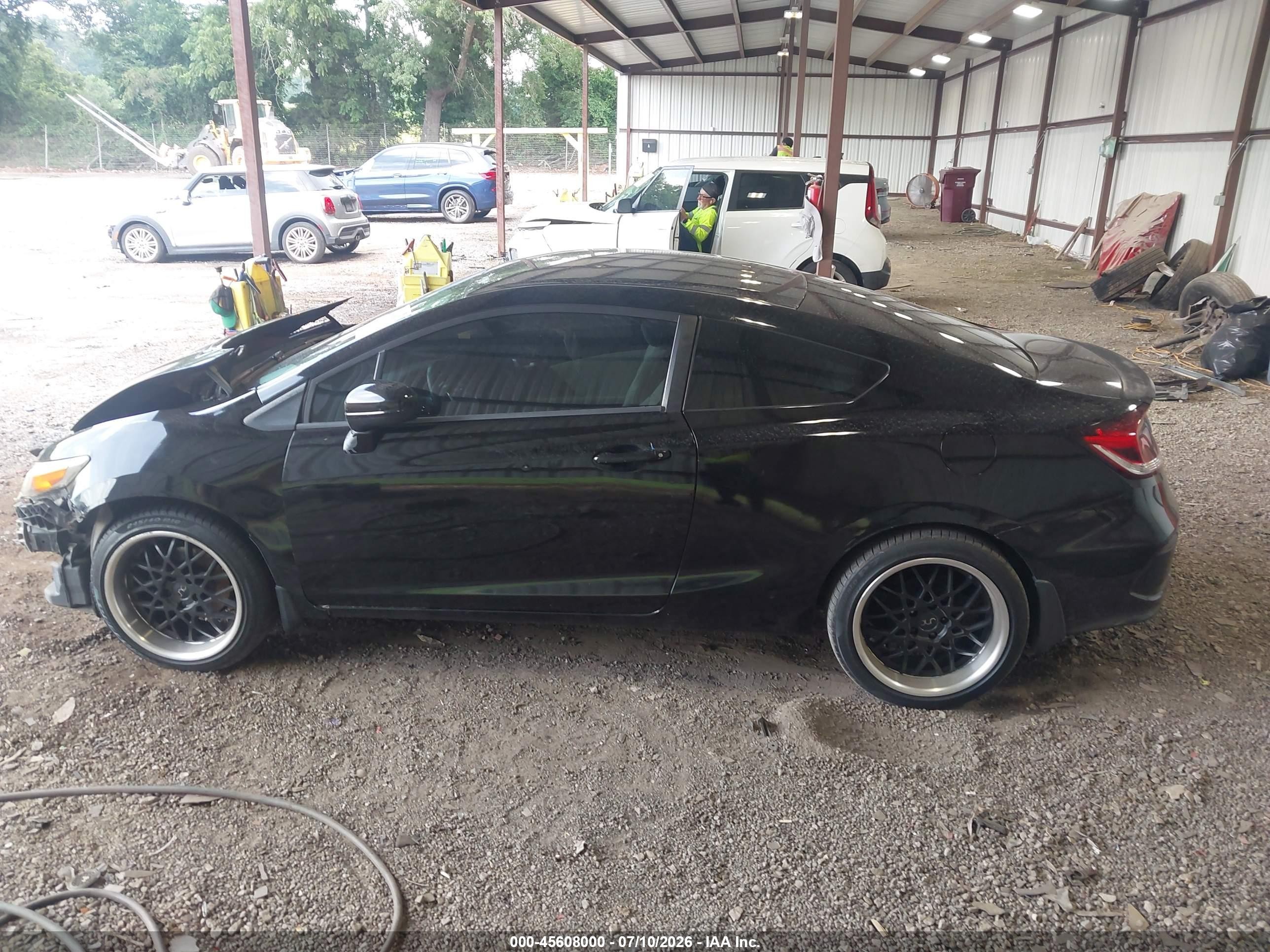 2014 Honda Civic Lx Черный vin: 2HGFG3B56EH506016