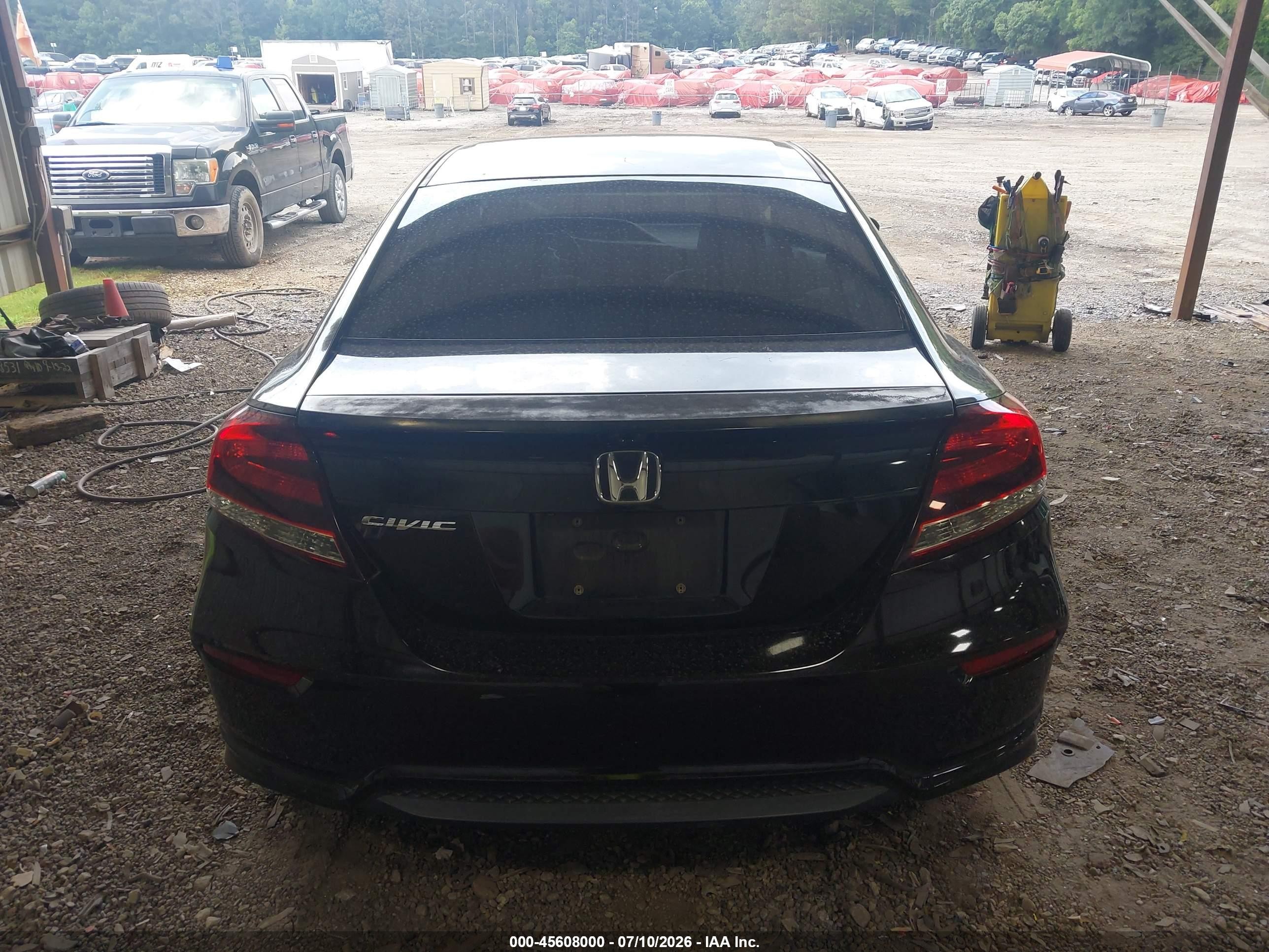 2014 Honda Civic Lx Черный vin: 2HGFG3B56EH506016