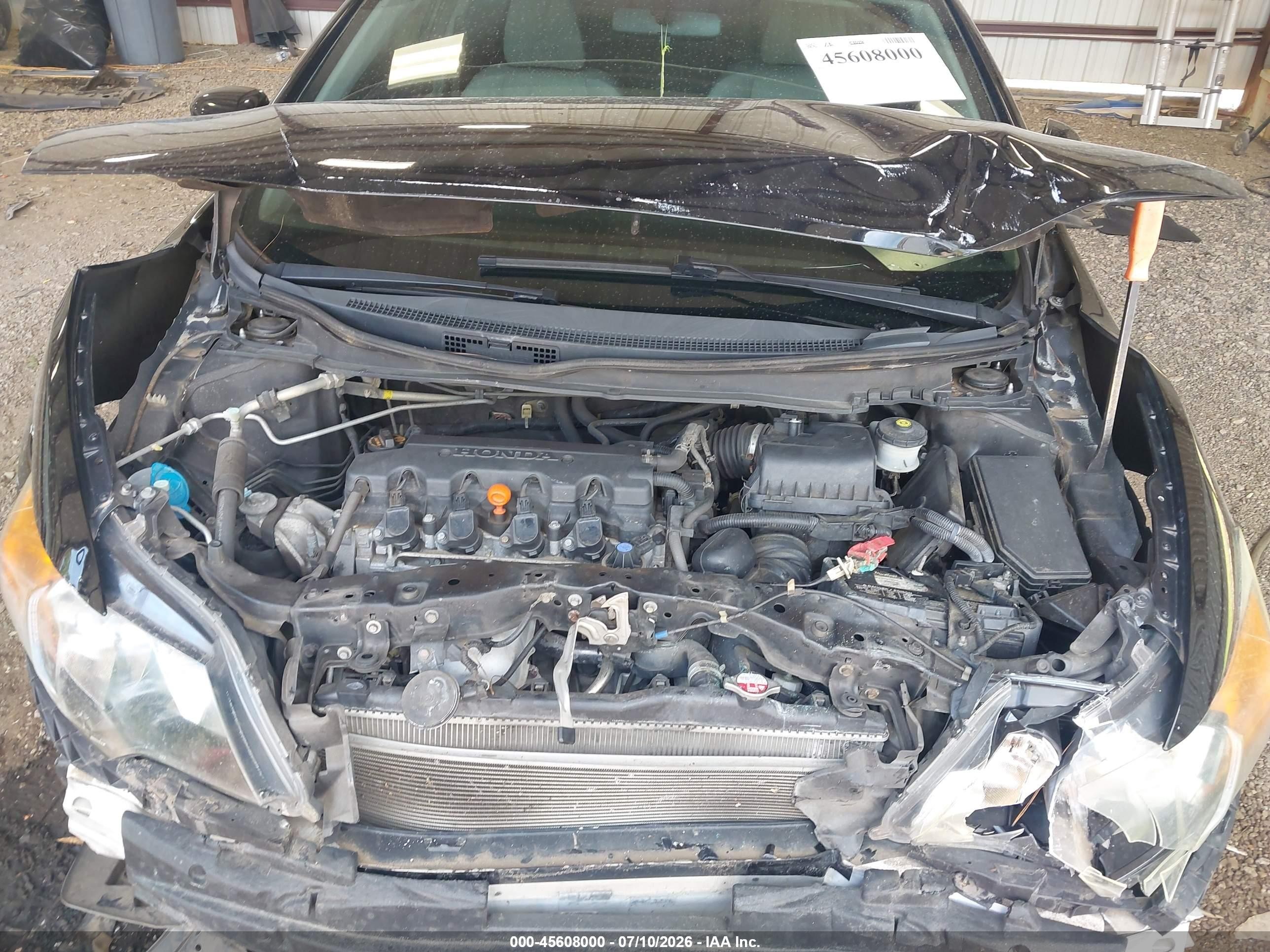 2014 Honda Civic Lx Черный vin: 2HGFG3B56EH506016