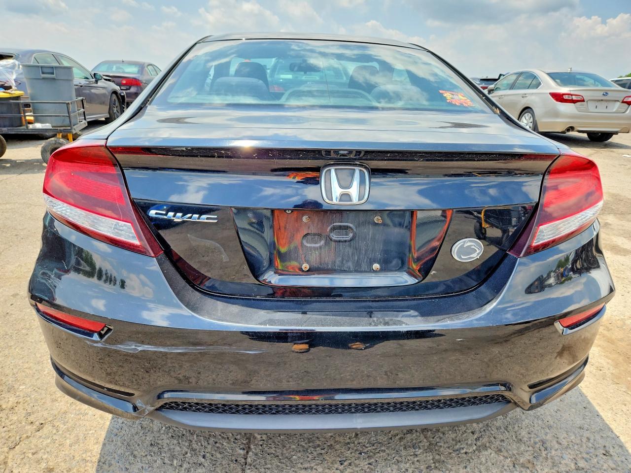 2014 Honda Civic Lx Black vin: 2HGFG3B56EH506565