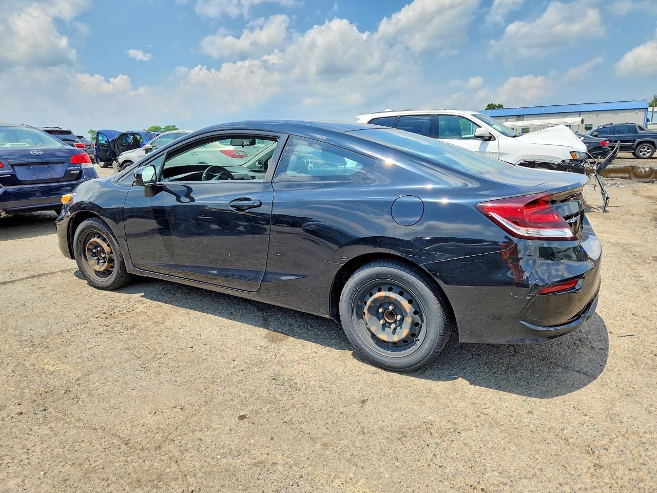 2014 Honda Civic Lx Black vin: 2HGFG3B56EH506565
