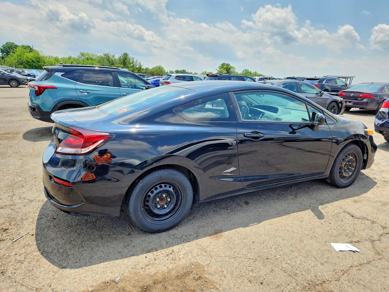2014 Honda Civic Lx Black vin: 2HGFG3B56EH506565