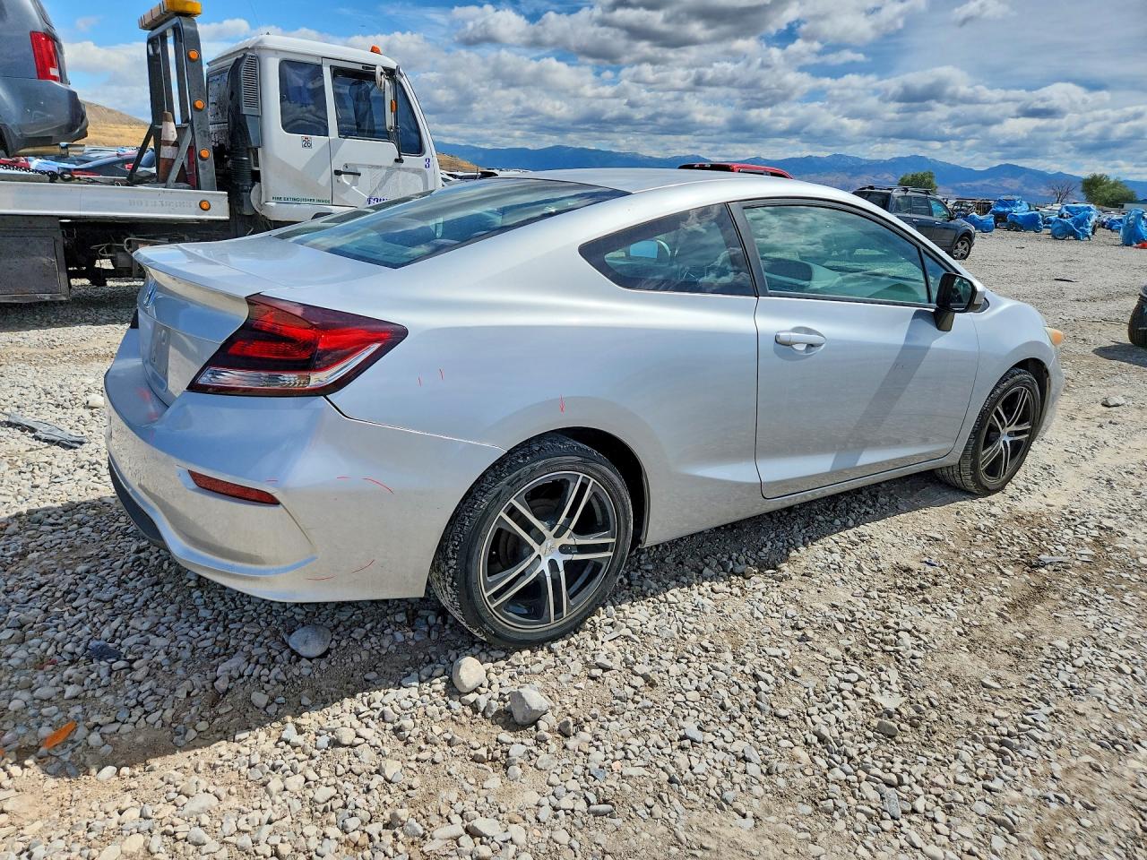 2014 Honda Civic Lx Gray vin: 2HGFG3B56EH523639