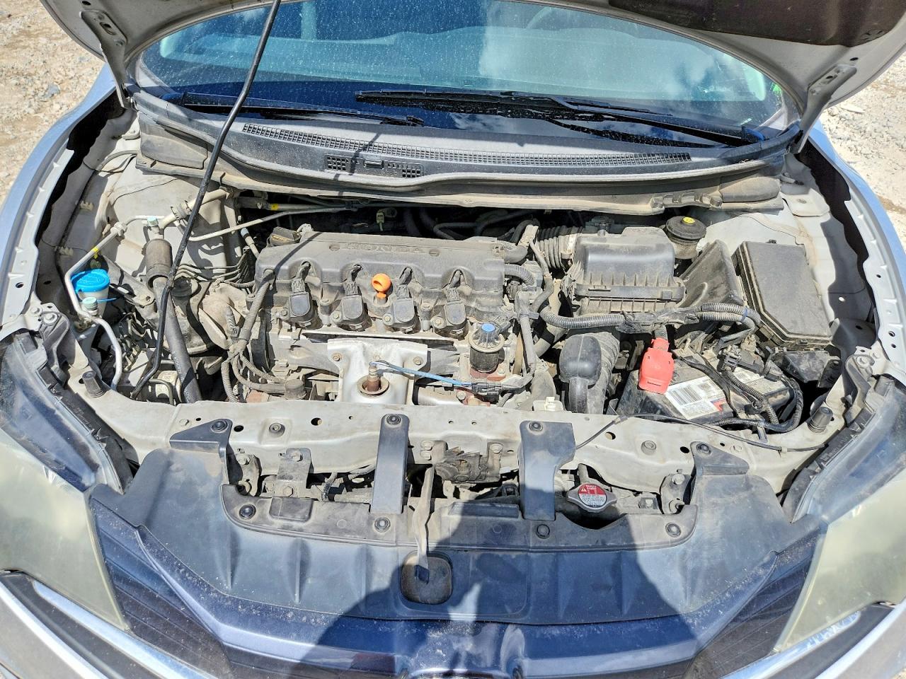 2014 Honda Civic Lx Gray vin: 2HGFG3B56EH523639