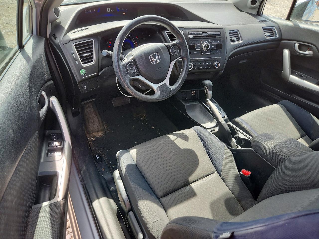 2014 Honda Civic Lx Gray vin: 2HGFG3B56EH523639