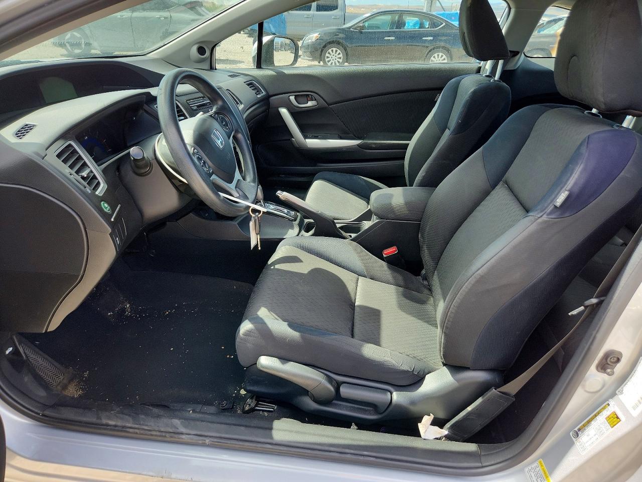 2014 Honda Civic Lx Gray vin: 2HGFG3B56EH523639