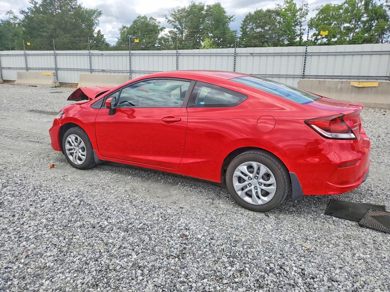 2015 Honda Civic Lx Красный vin: 2HGFG3B56FH504963