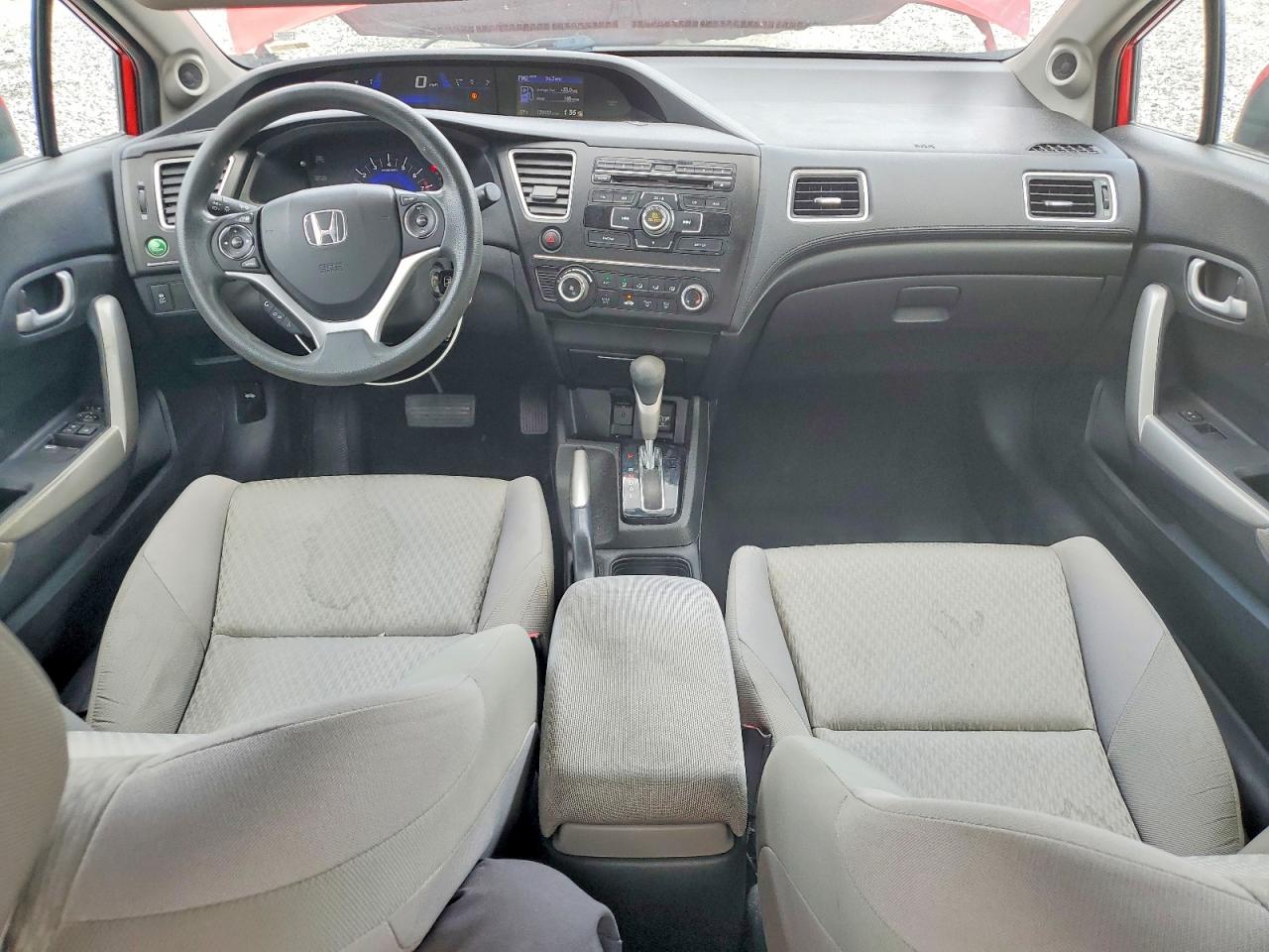 2015 Honda Civic Lx Красный vin: 2HGFG3B56FH504963