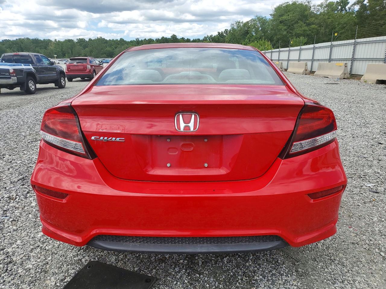 2015 Honda Civic Lx Красный vin: 2HGFG3B56FH504963