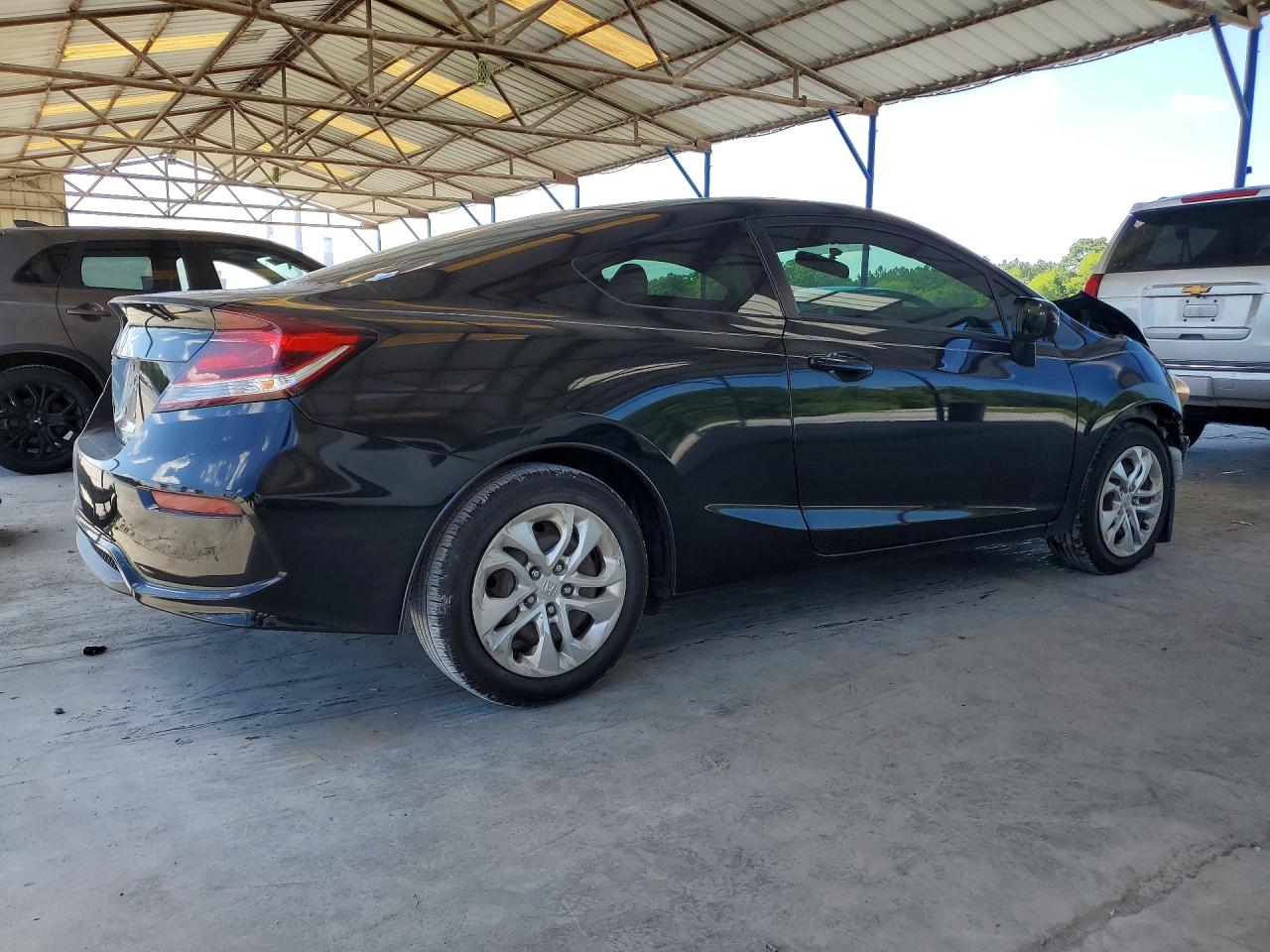 2015 Honda Civic Lx Black vin: 2HGFG3B56FH507779