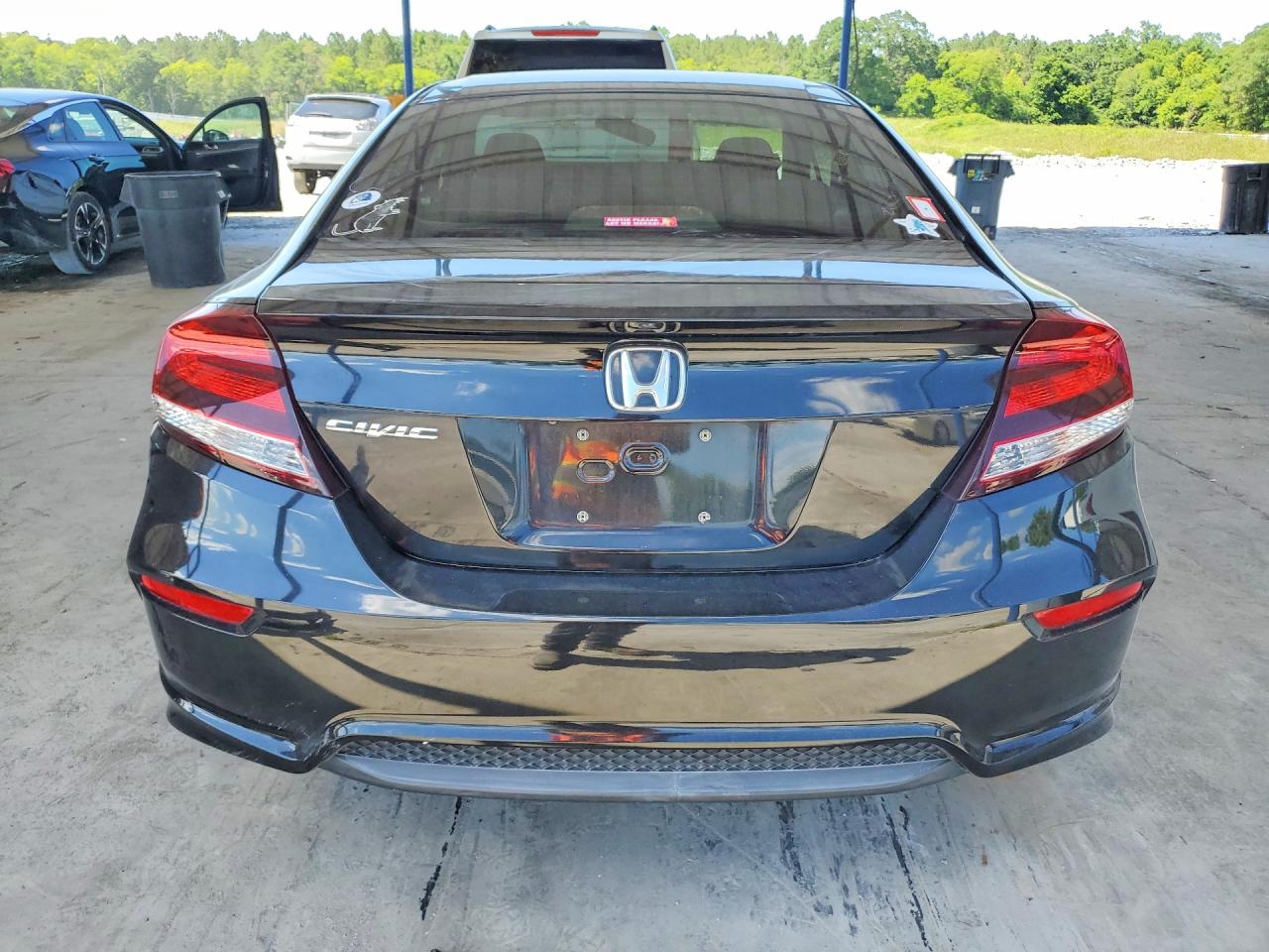 2015 Honda Civic Lx Black vin: 2HGFG3B56FH507779