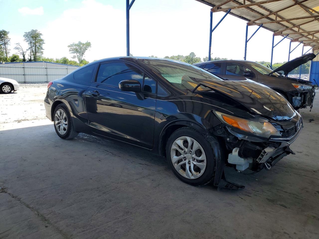2015 Honda Civic Lx Black vin: 2HGFG3B56FH507779