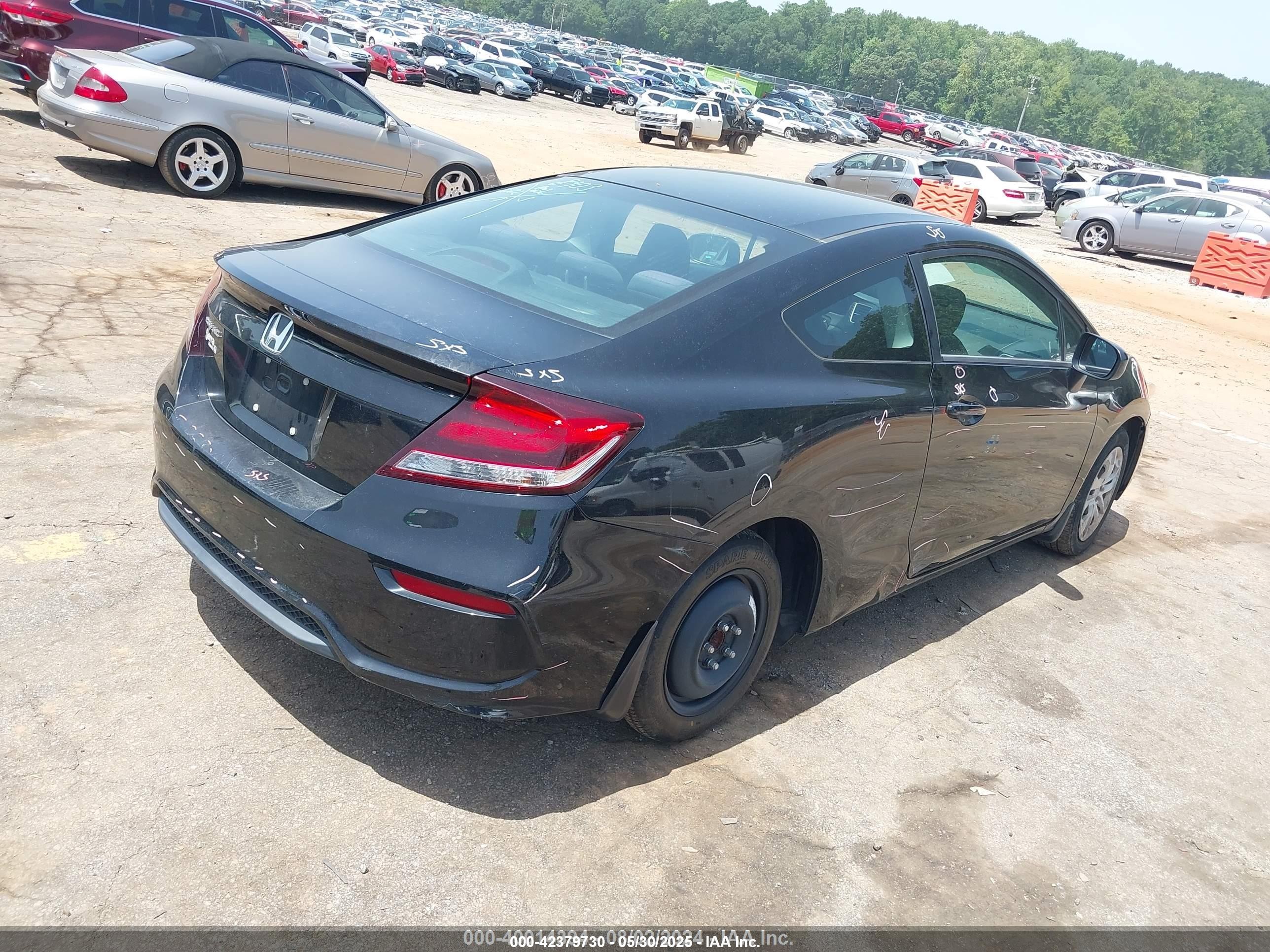 2015 Honda Civic Lx Black vin: 2HGFG3B56FH511878