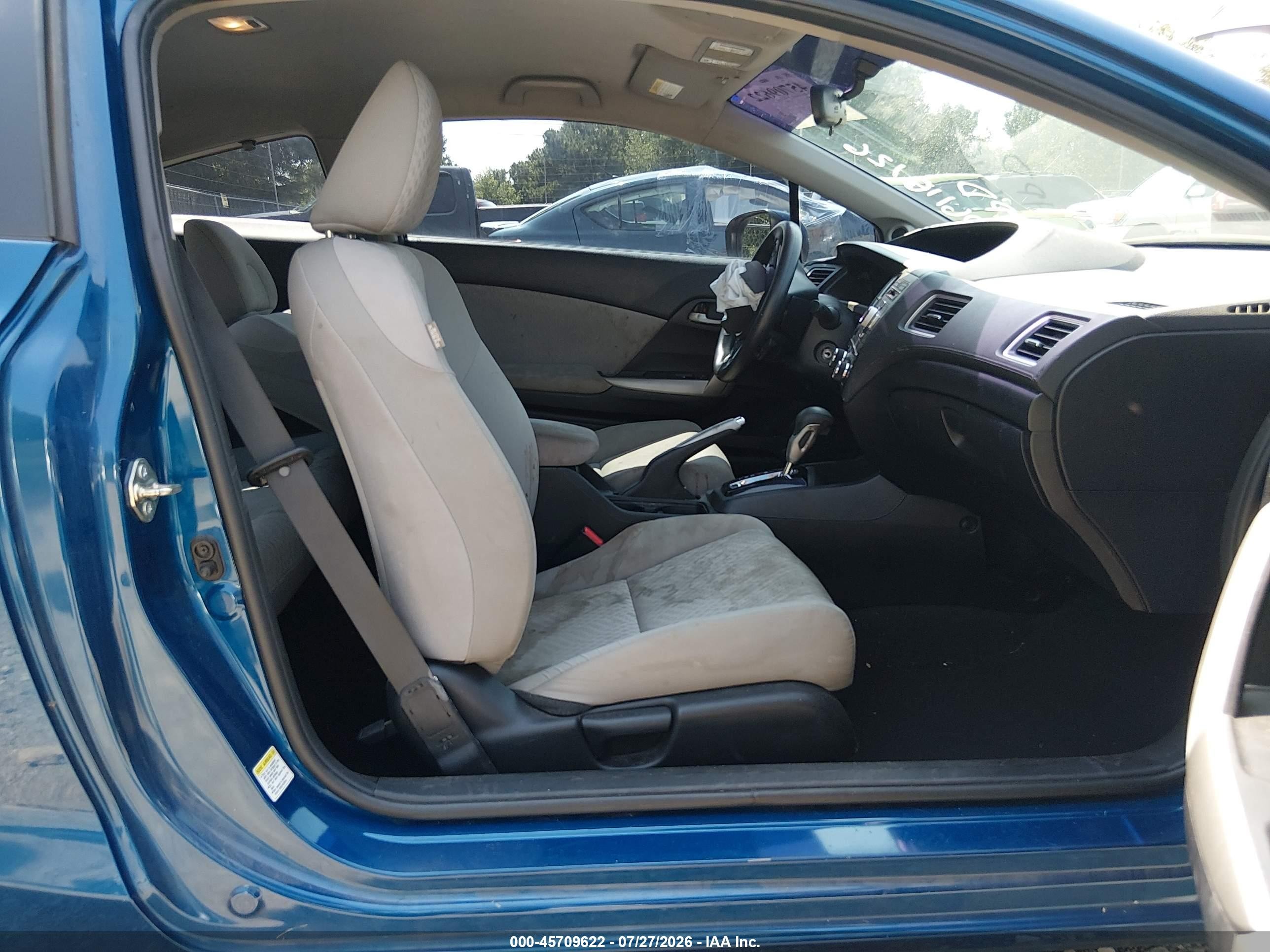 2015 Honda Civic Lx Blue vin: 2HGFG3B56FH514103
