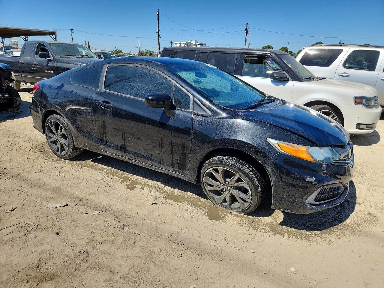 2015 Honda Civic Lx Черный vin: 2HGFG3B56FH517924