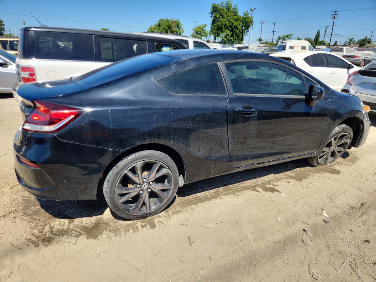 2015 Honda Civic Lx Черный vin: 2HGFG3B56FH517924