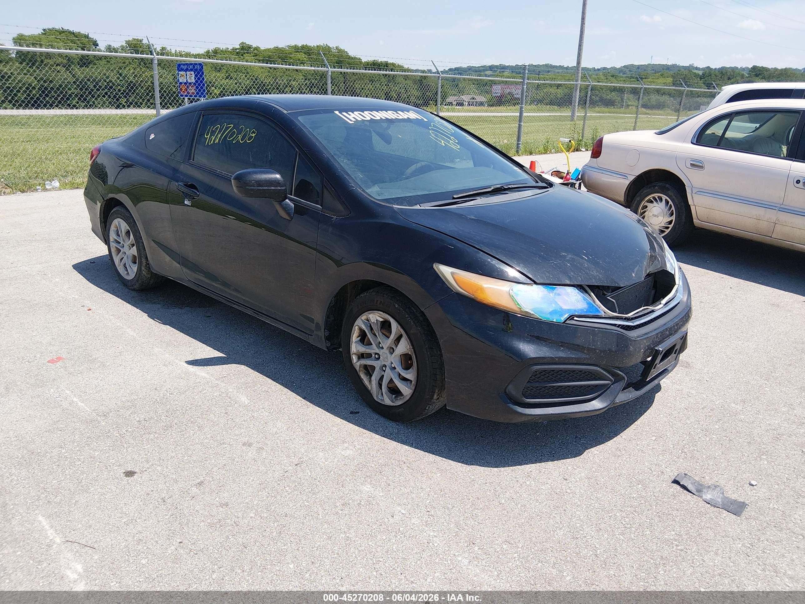 2015 Honda Civic Lx Black vin: 2HGFG3B56FH532696