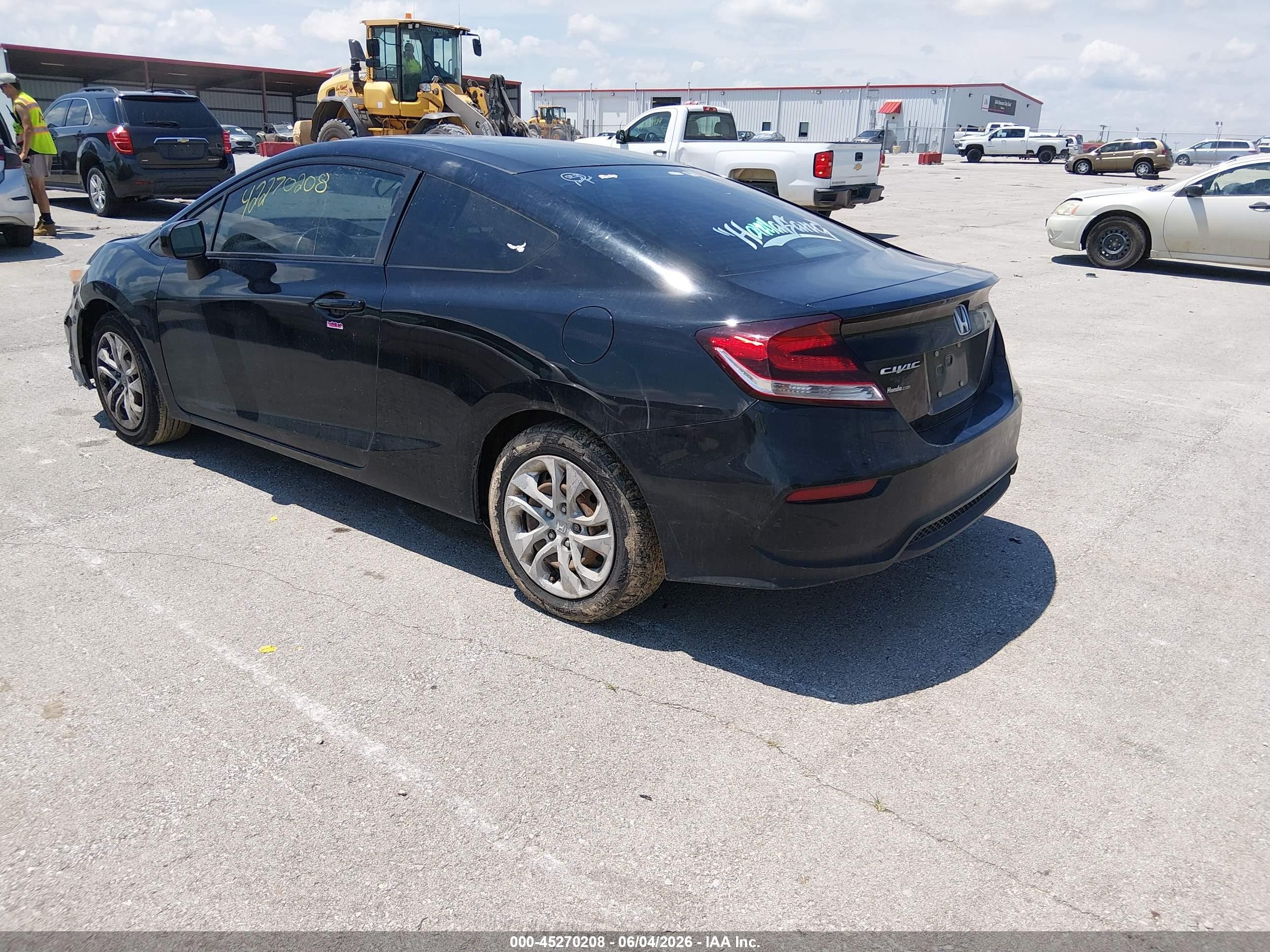 2015 Honda Civic Lx Black vin: 2HGFG3B56FH532696
