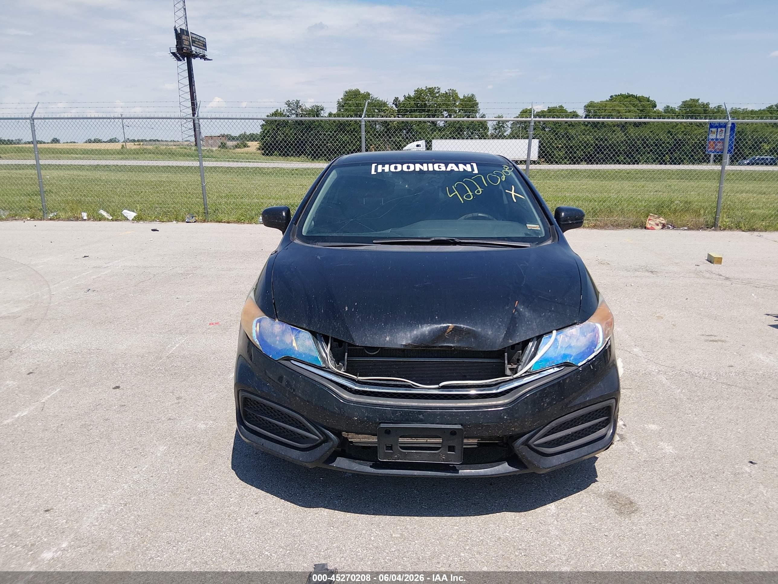 2015 Honda Civic Lx Black vin: 2HGFG3B56FH532696