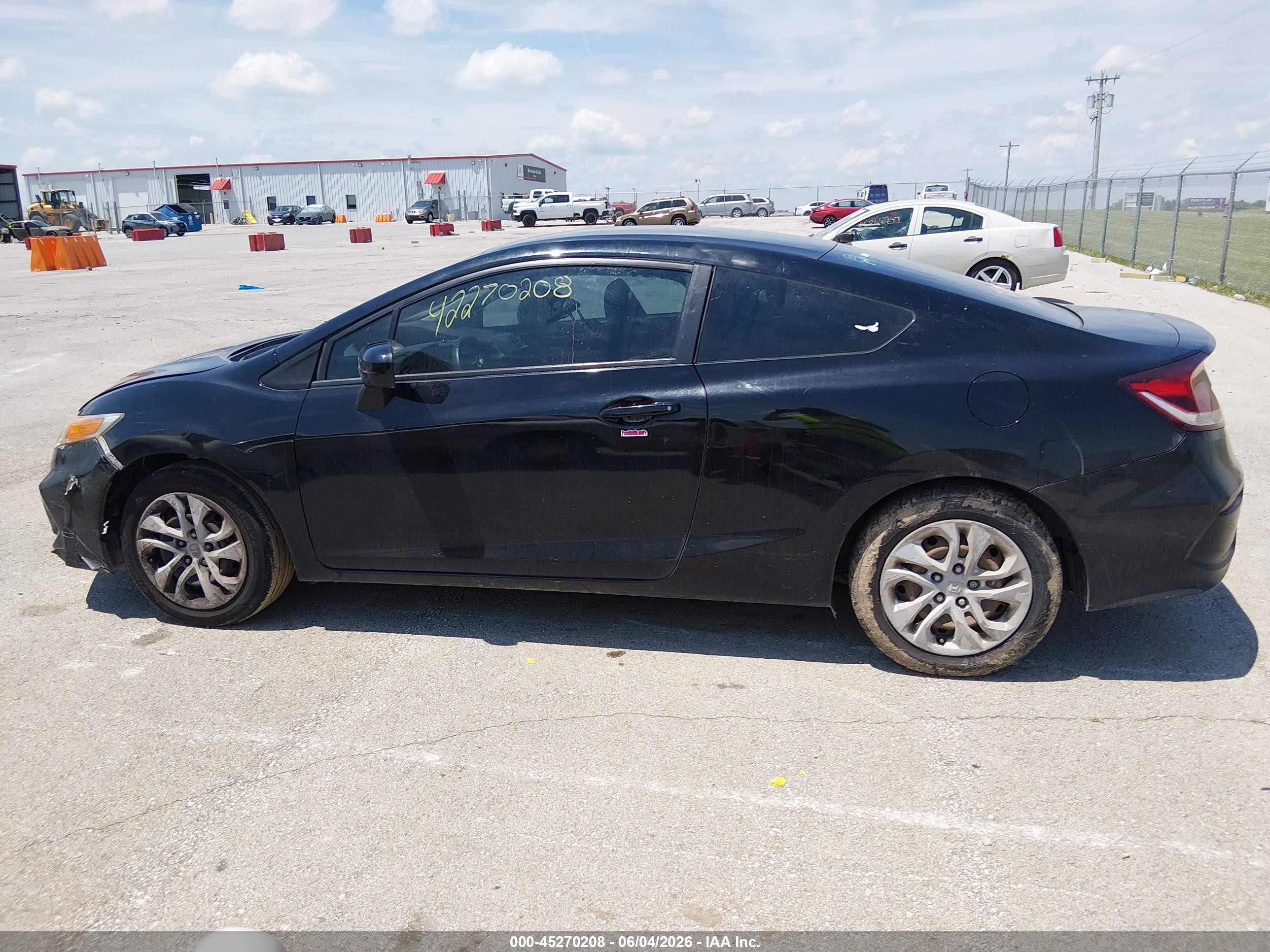 2015 Honda Civic Lx Black vin: 2HGFG3B56FH532696