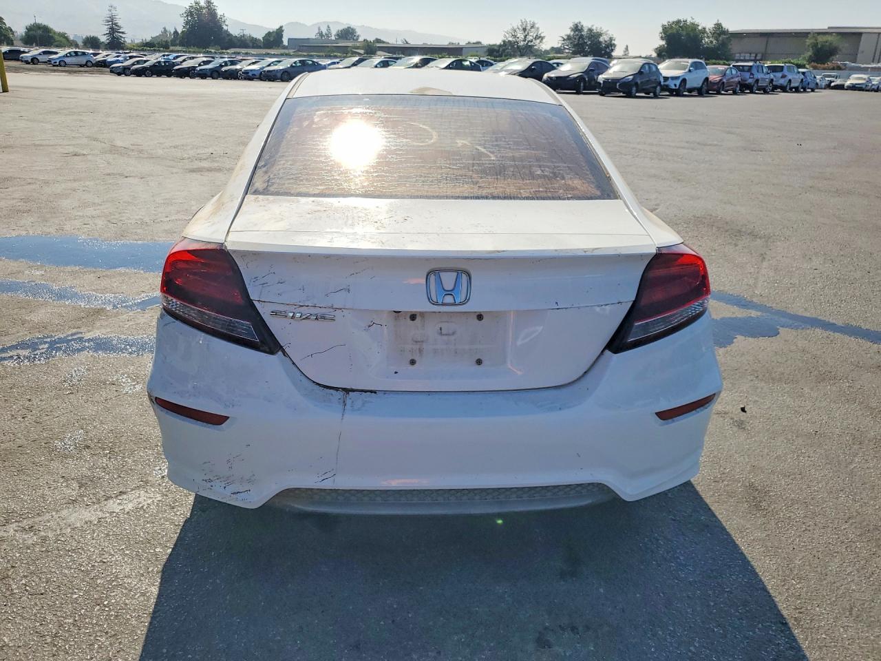 2015 Honda Civic Lx White vin: 2HGFG3B56FH533024