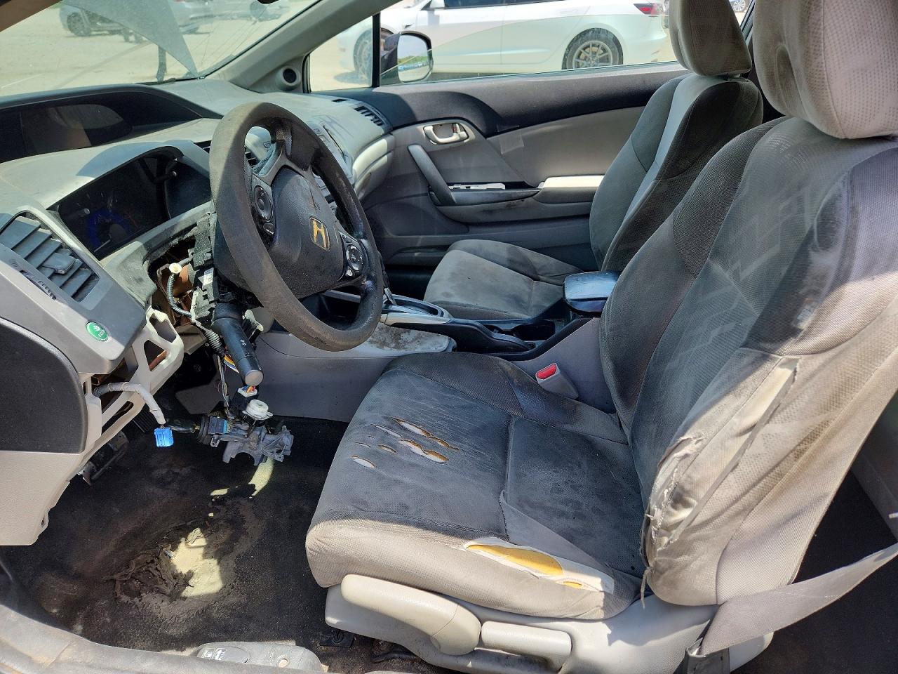 2012 Honda Civic Lx Серый vin: 2HGFG3B57CH508984