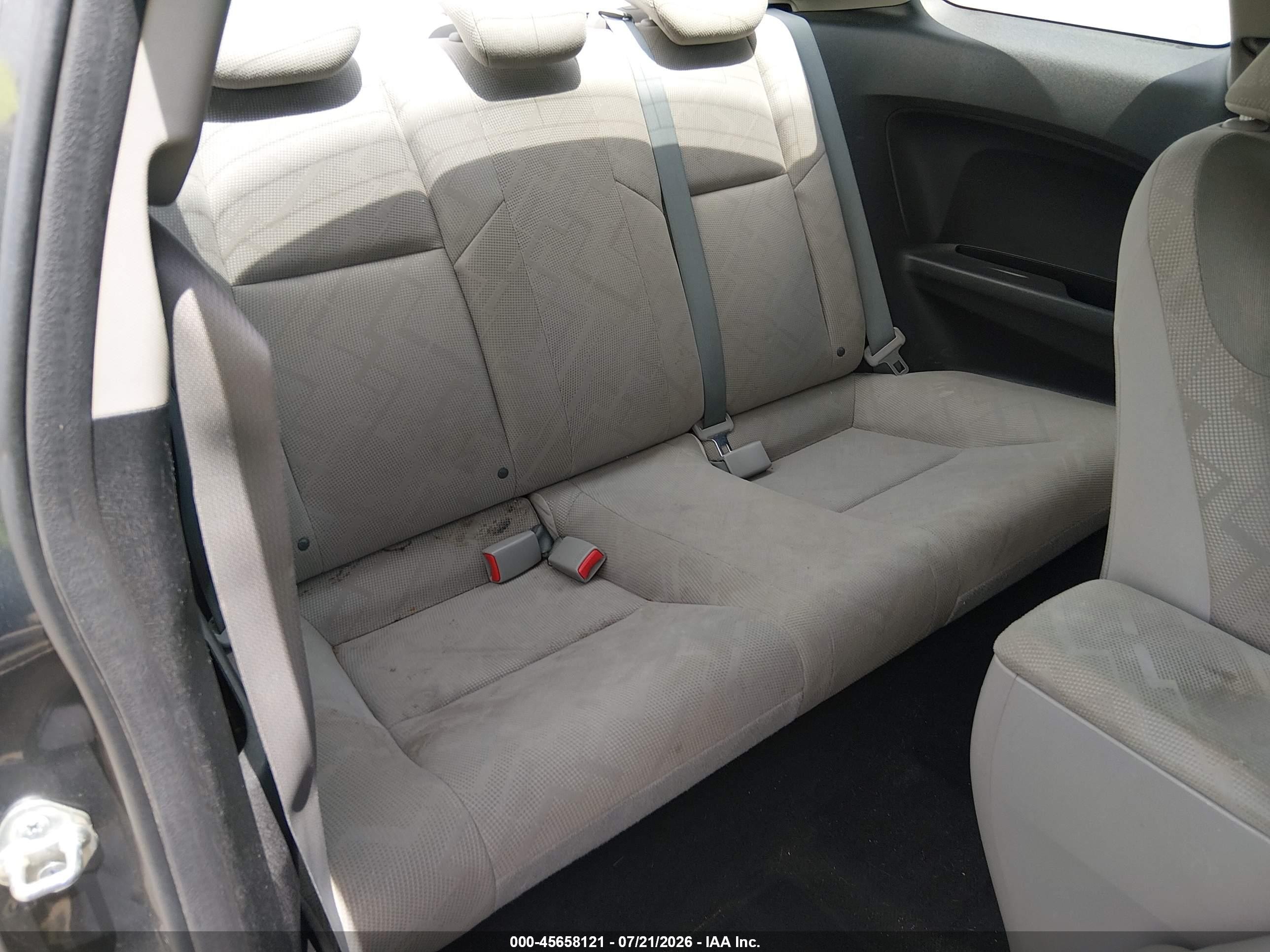 2012 Honda Civic Lx Gray vin: 2HGFG3B57CH527485