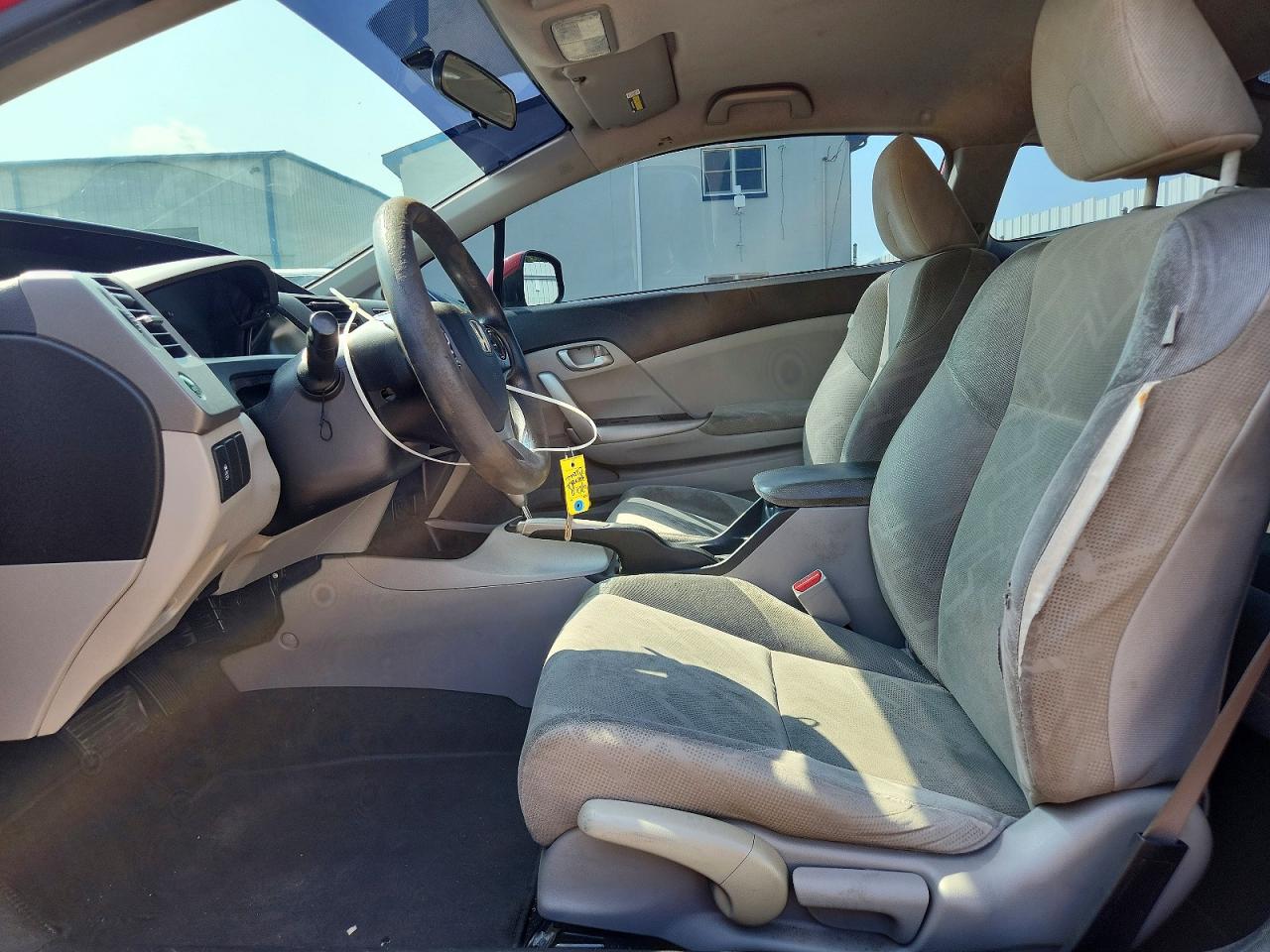 2012 Honda Civic Lx Red vin: 2HGFG3B57CH534016