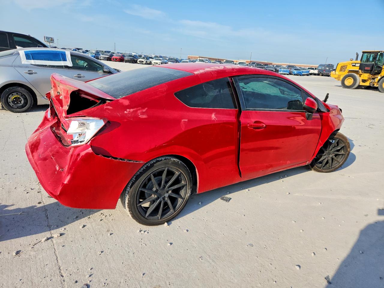 2012 Honda Civic Lx Red vin: 2HGFG3B57CH537742