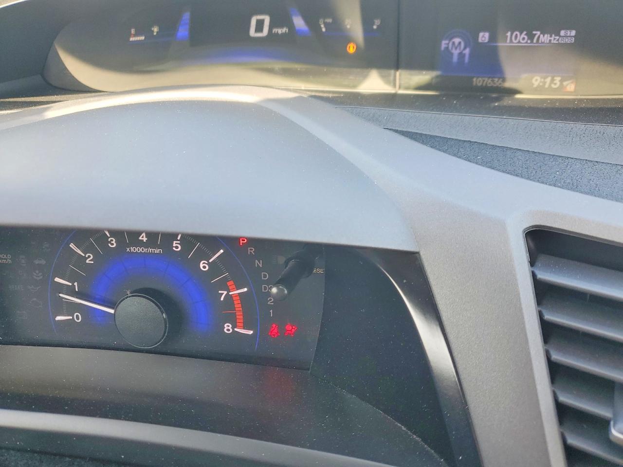 2012 Honda Civic Lx Gray vin: 2HGFG3B57CH554248