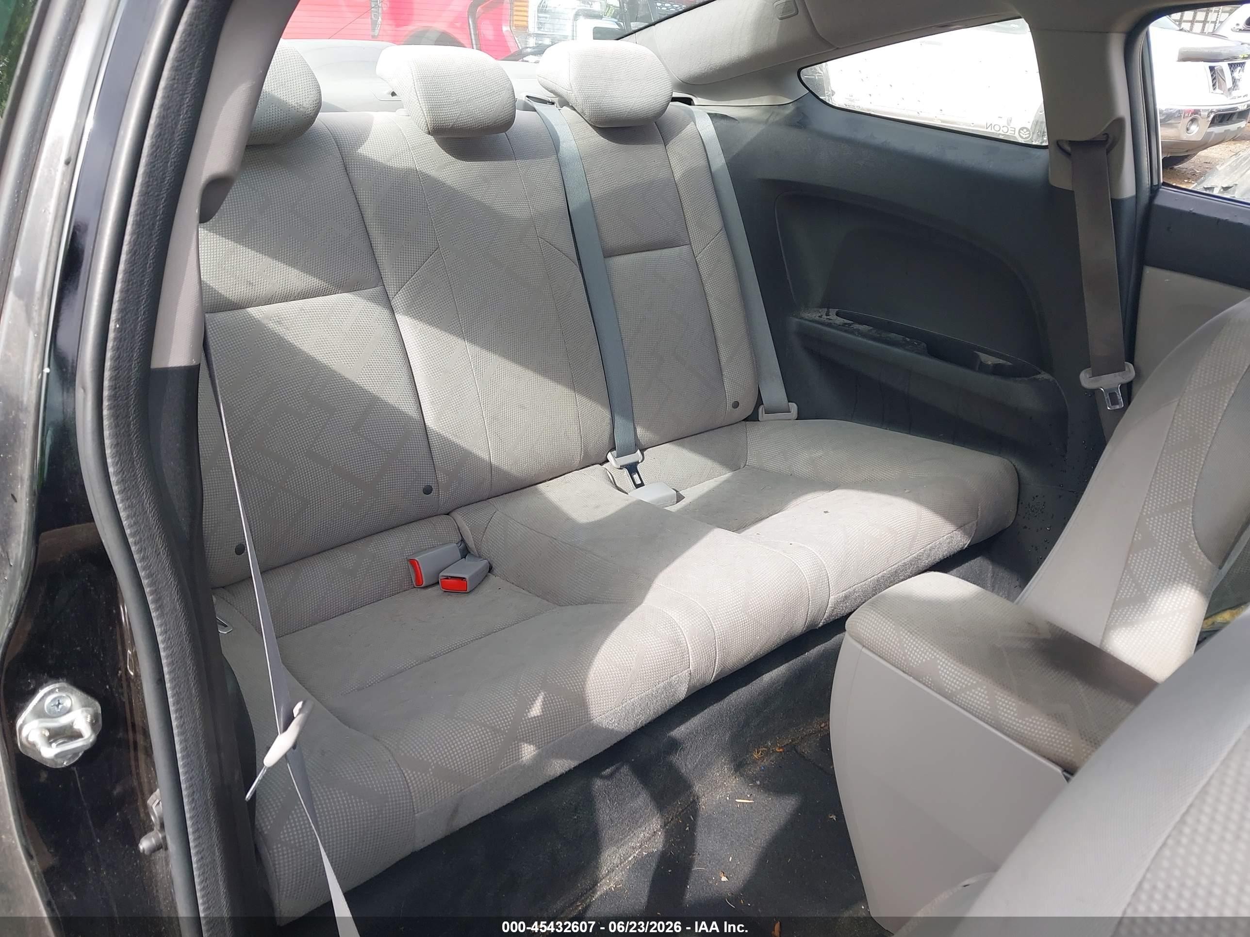 2012 Honda Civic Lx Black vin: 2HGFG3B57CH558767