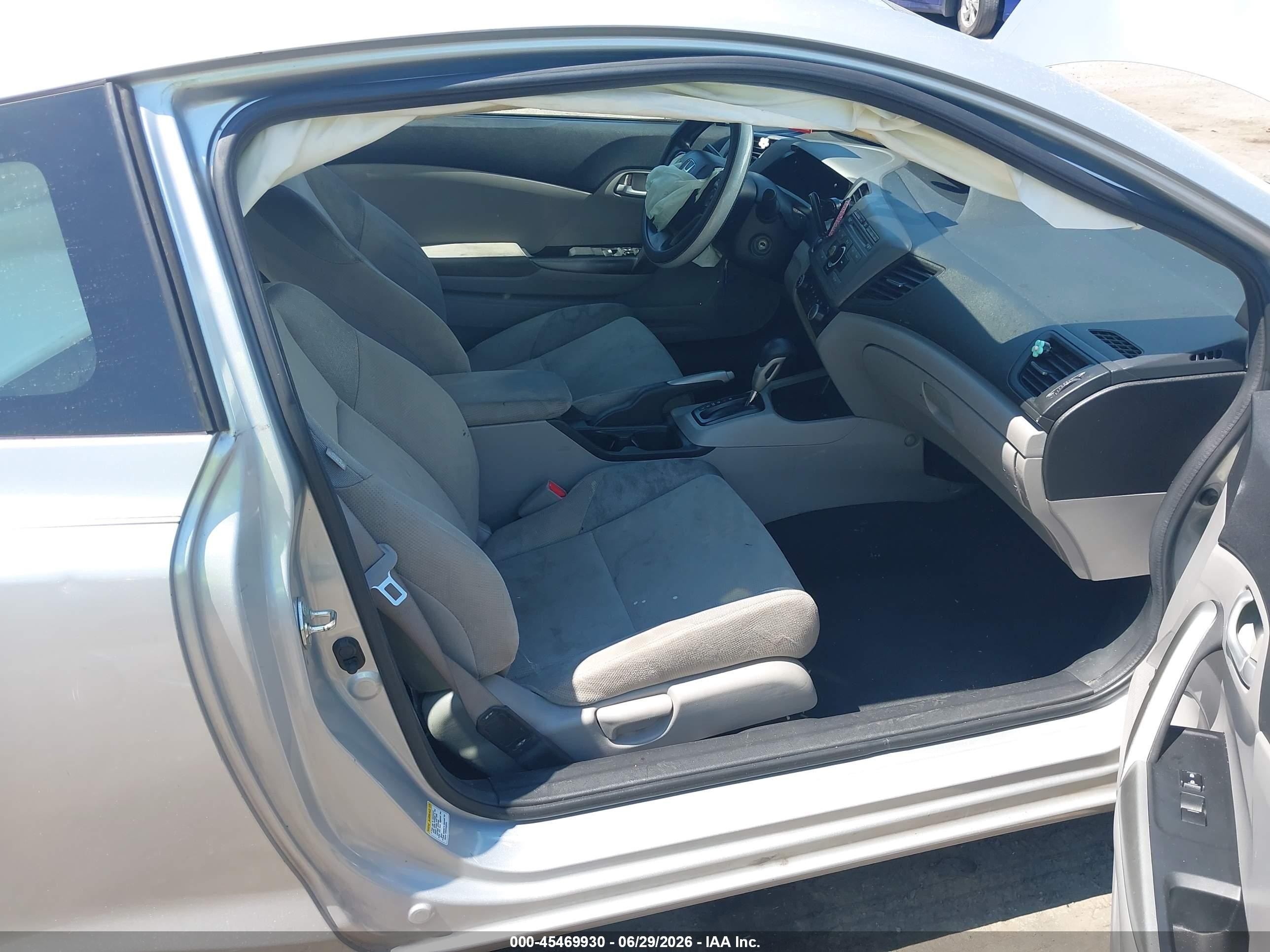 2012 Honda Civic Lx Silver vin: 2HGFG3B57CH559045