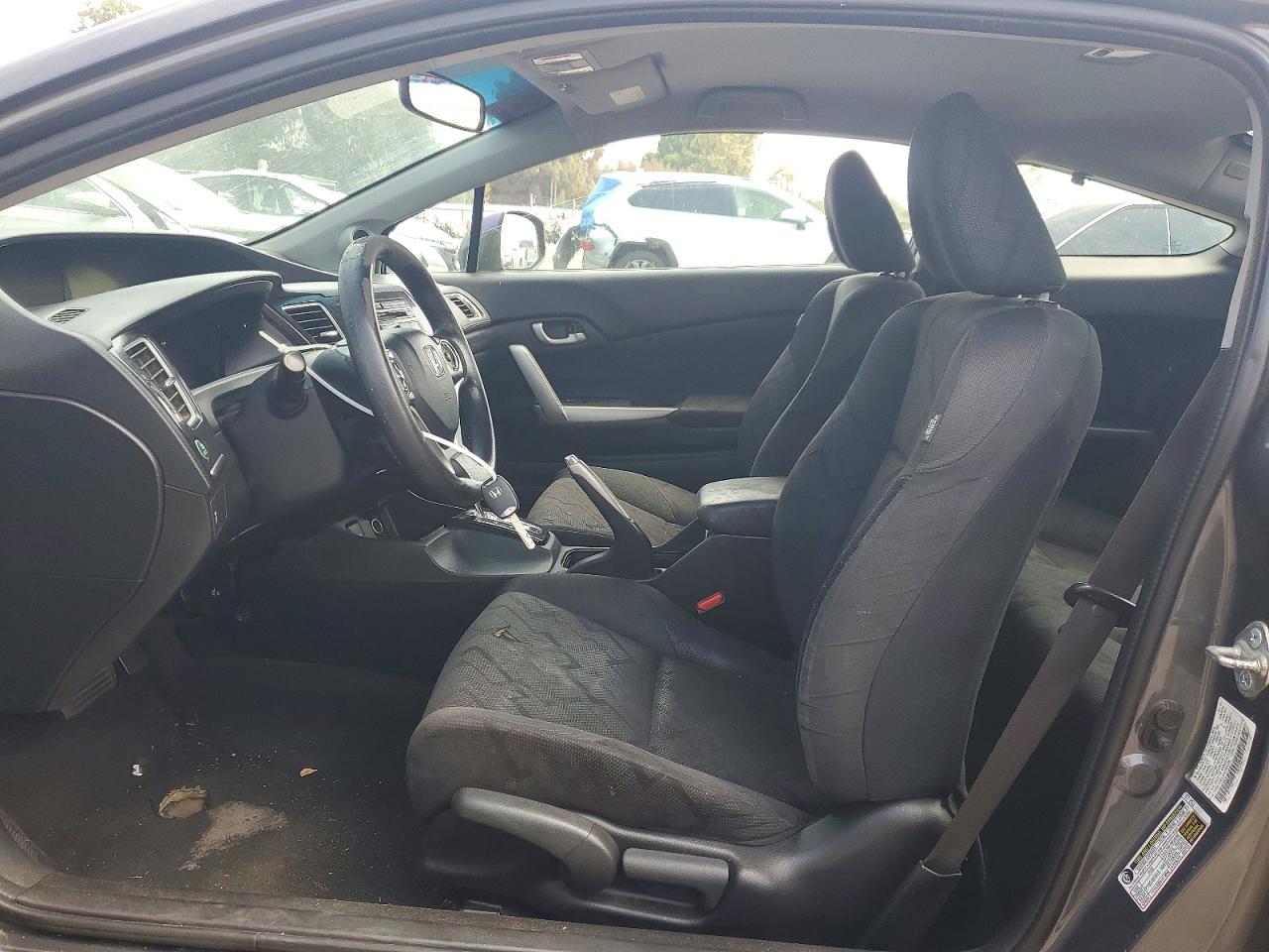 2013 Honda Civic Gray vin: 2HGFG3B57DH502376