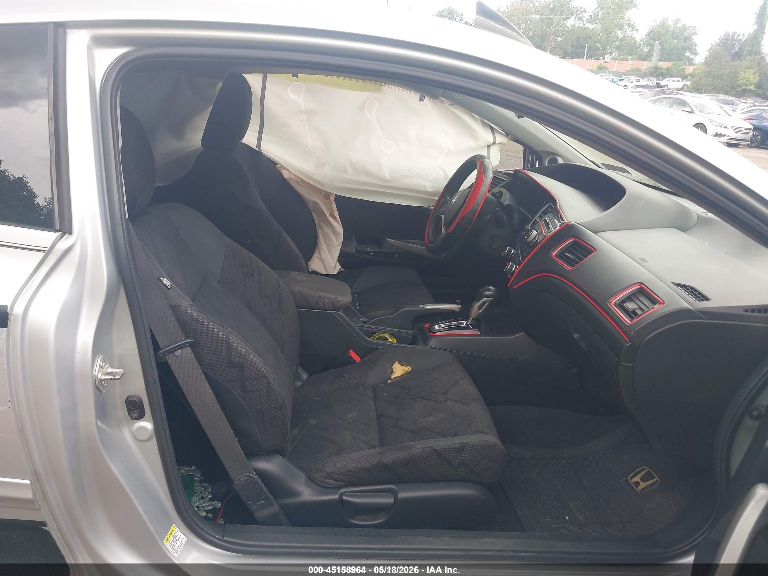 2013 Honda Civic Lx Серебряный vin: 2HGFG3B57DH508971