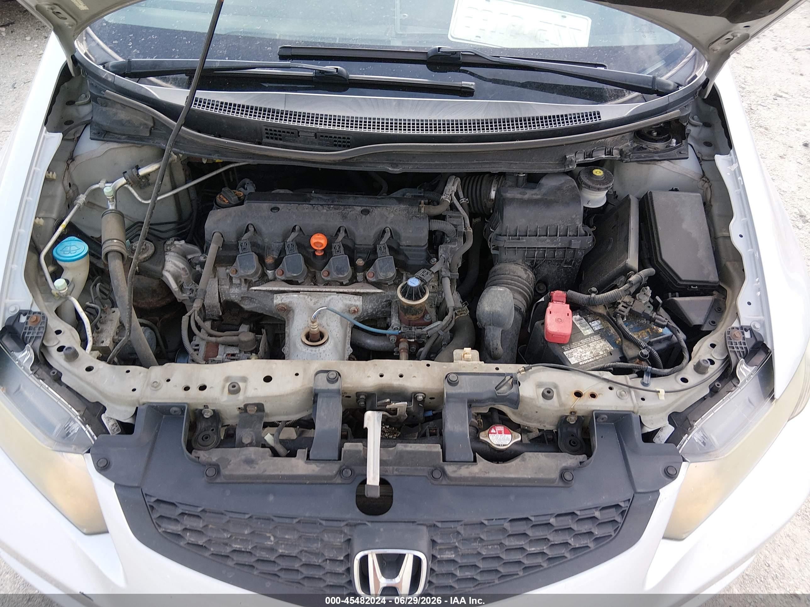 2013 Honda Civic Lx Silver vin: 2HGFG3B57DH512342