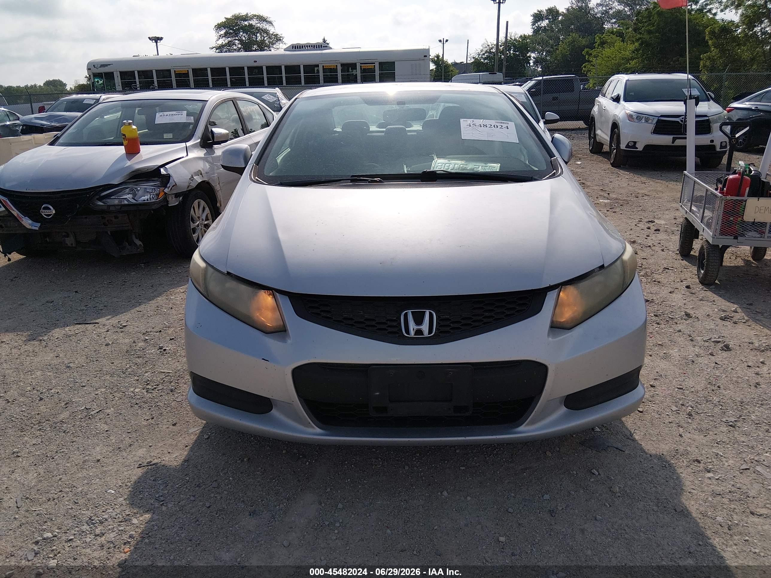 2013 Honda Civic Lx Silver vin: 2HGFG3B57DH512342