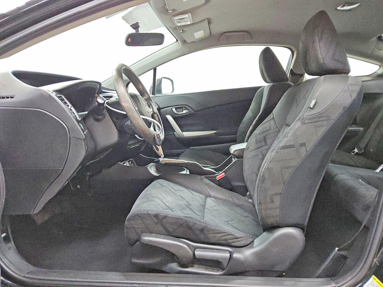 2013 Honda Civic Lx Black vin: 2HGFG3B57DH527777