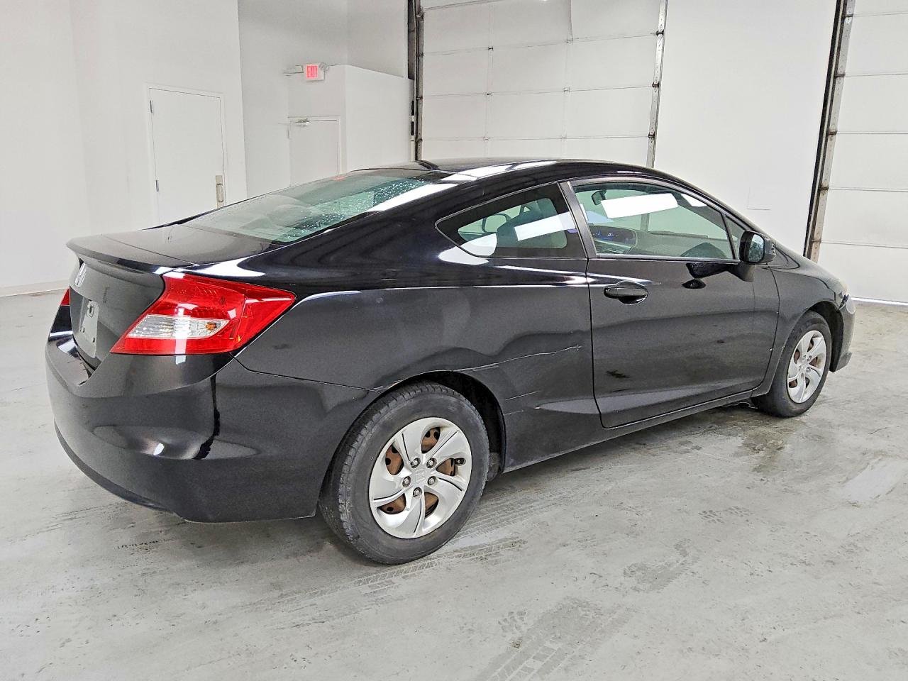 2013 Honda Civic Lx Black vin: 2HGFG3B57DH527777