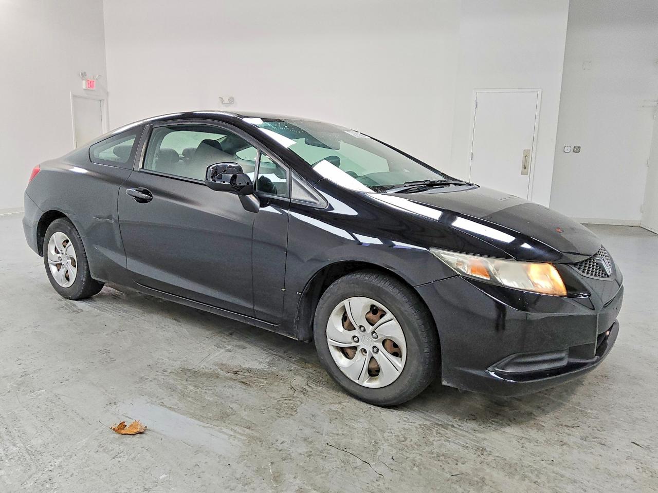 2013 Honda Civic Lx Black vin: 2HGFG3B57DH527777