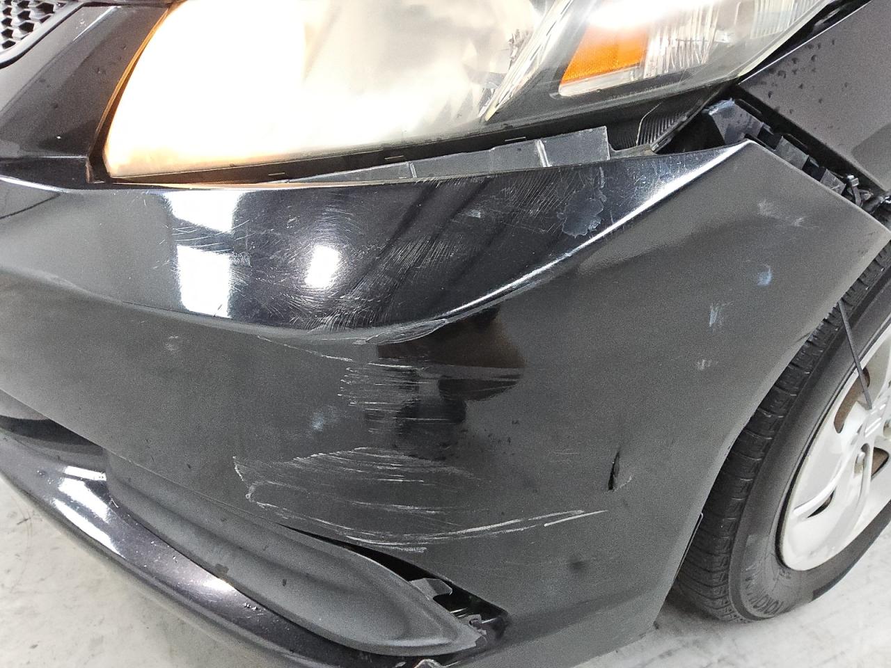 2013 Honda Civic Lx Black vin: 2HGFG3B57DH527777 Damage: Front Bumper, Broken, Replacement Required