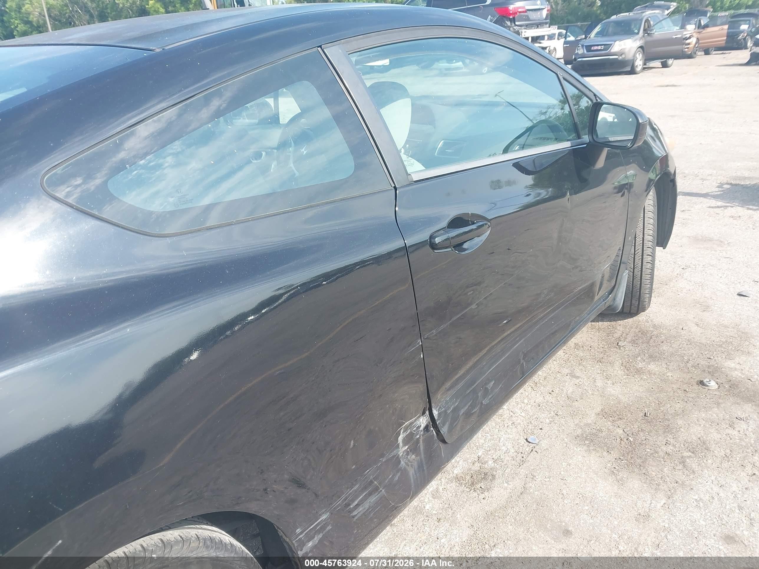 2014 Honda Civic Lx Black vin: 2HGFG3B57EH507093