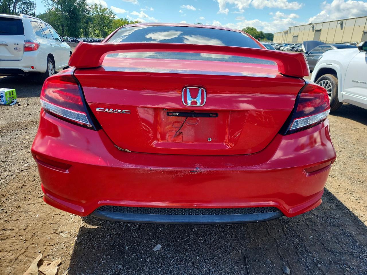 2015 Honda Civic Lx Красный vin: 2HGFG3B57FH501084