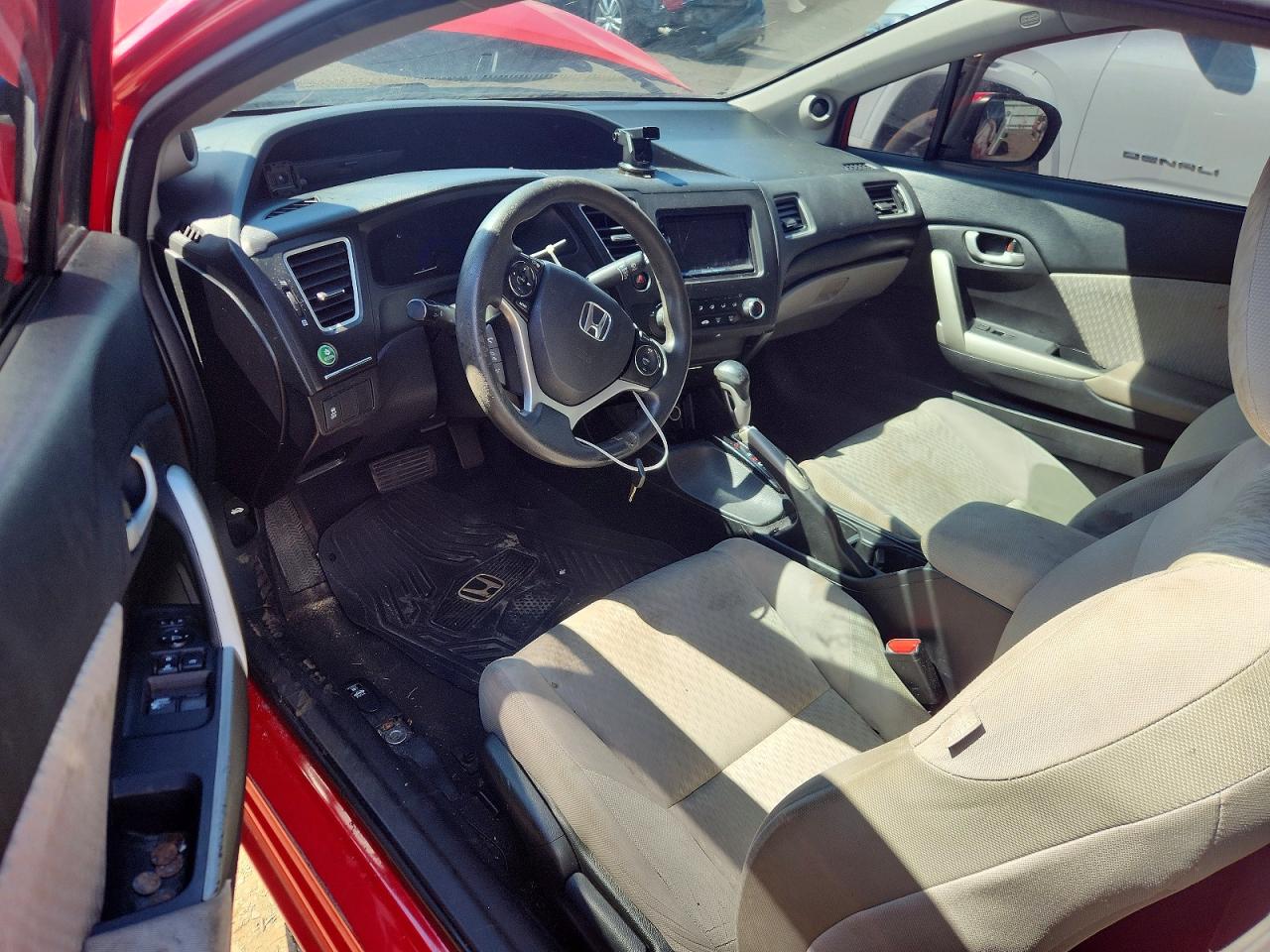 2015 Honda Civic Lx Красный vin: 2HGFG3B57FH501084