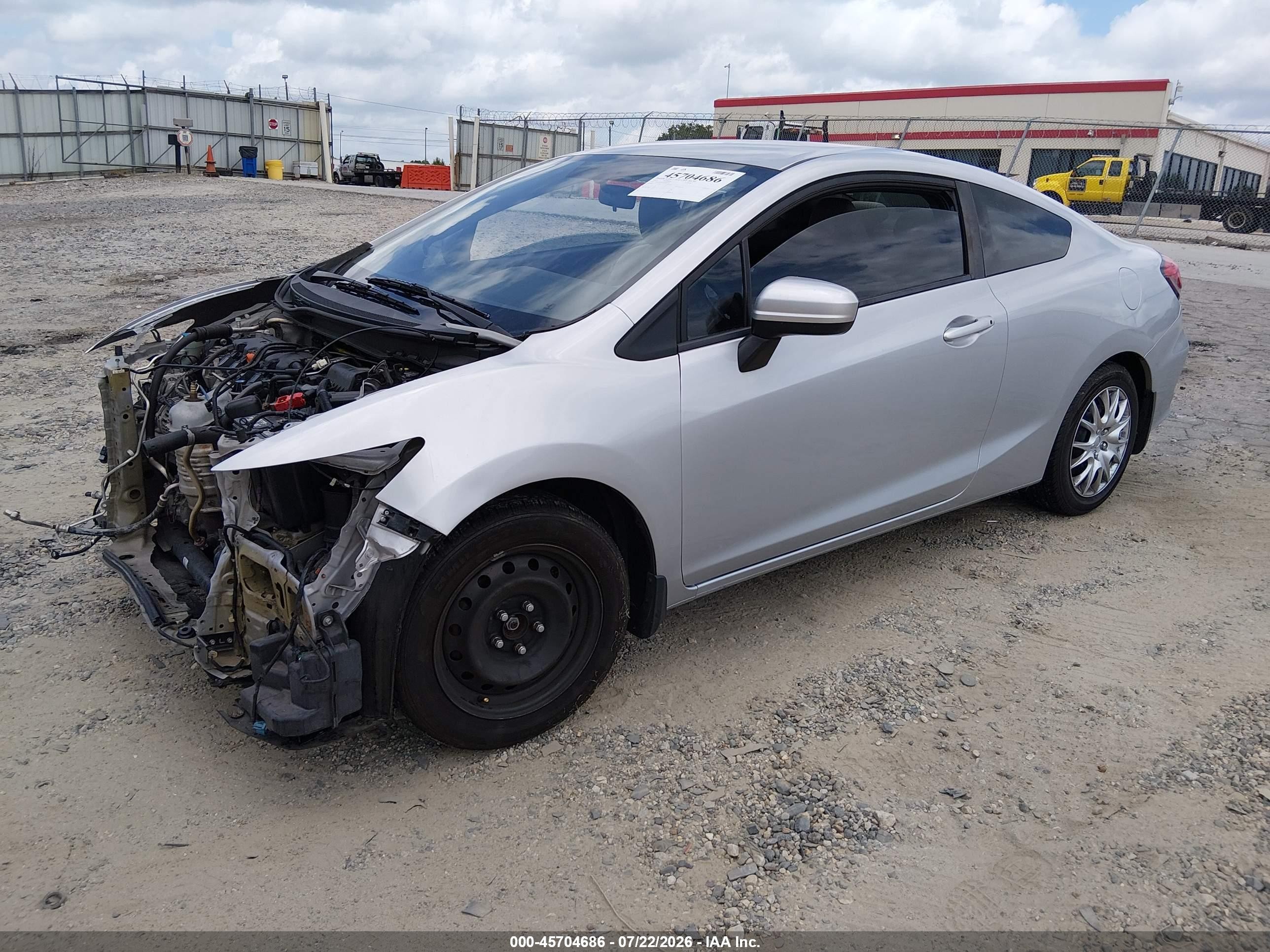2015 Honda Civic Lx Silver vin: 2HGFG3B57FH509749
