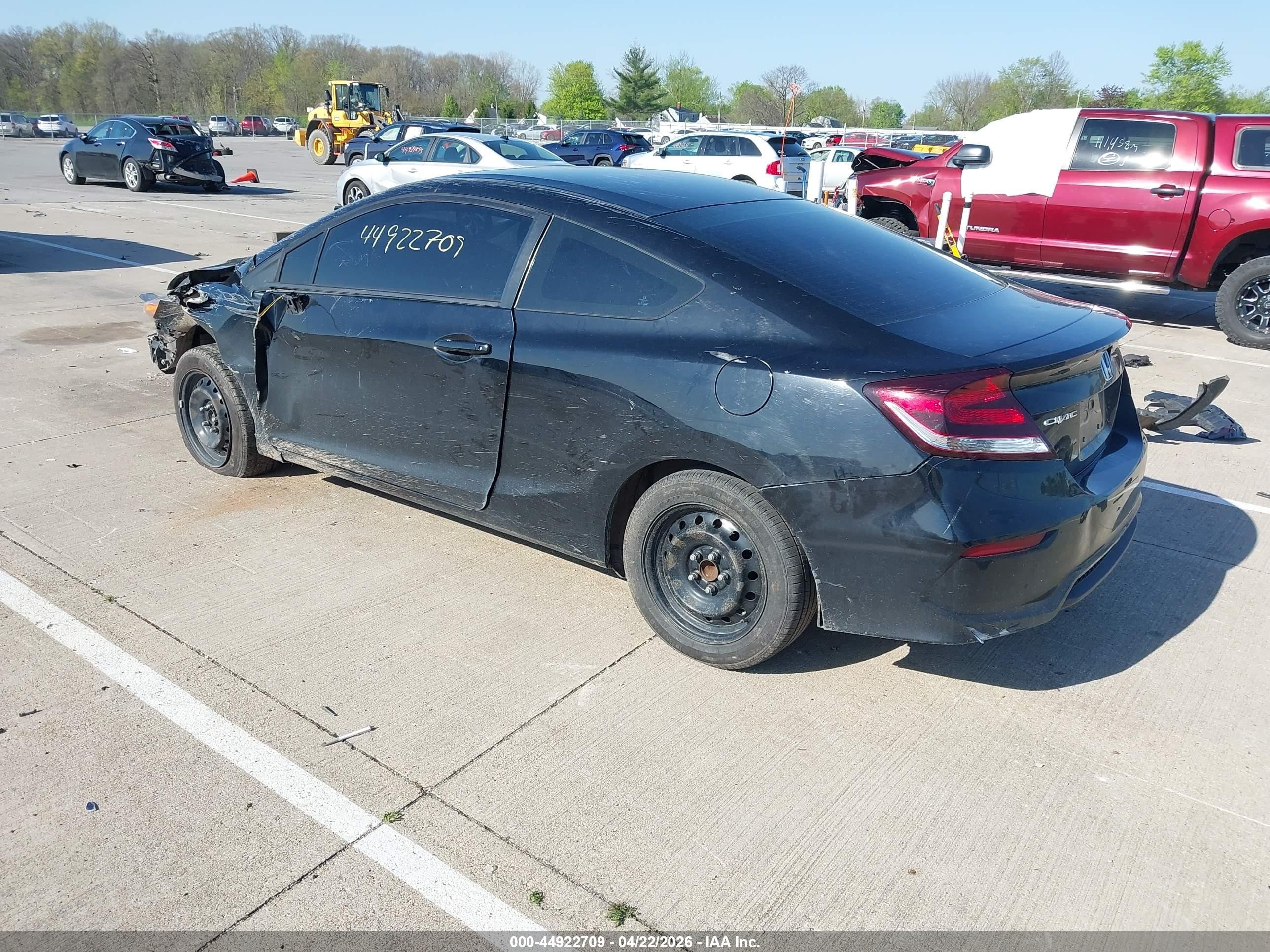 2015 Honda Civic Lx Black vin: 2HGFG3B57FH512313