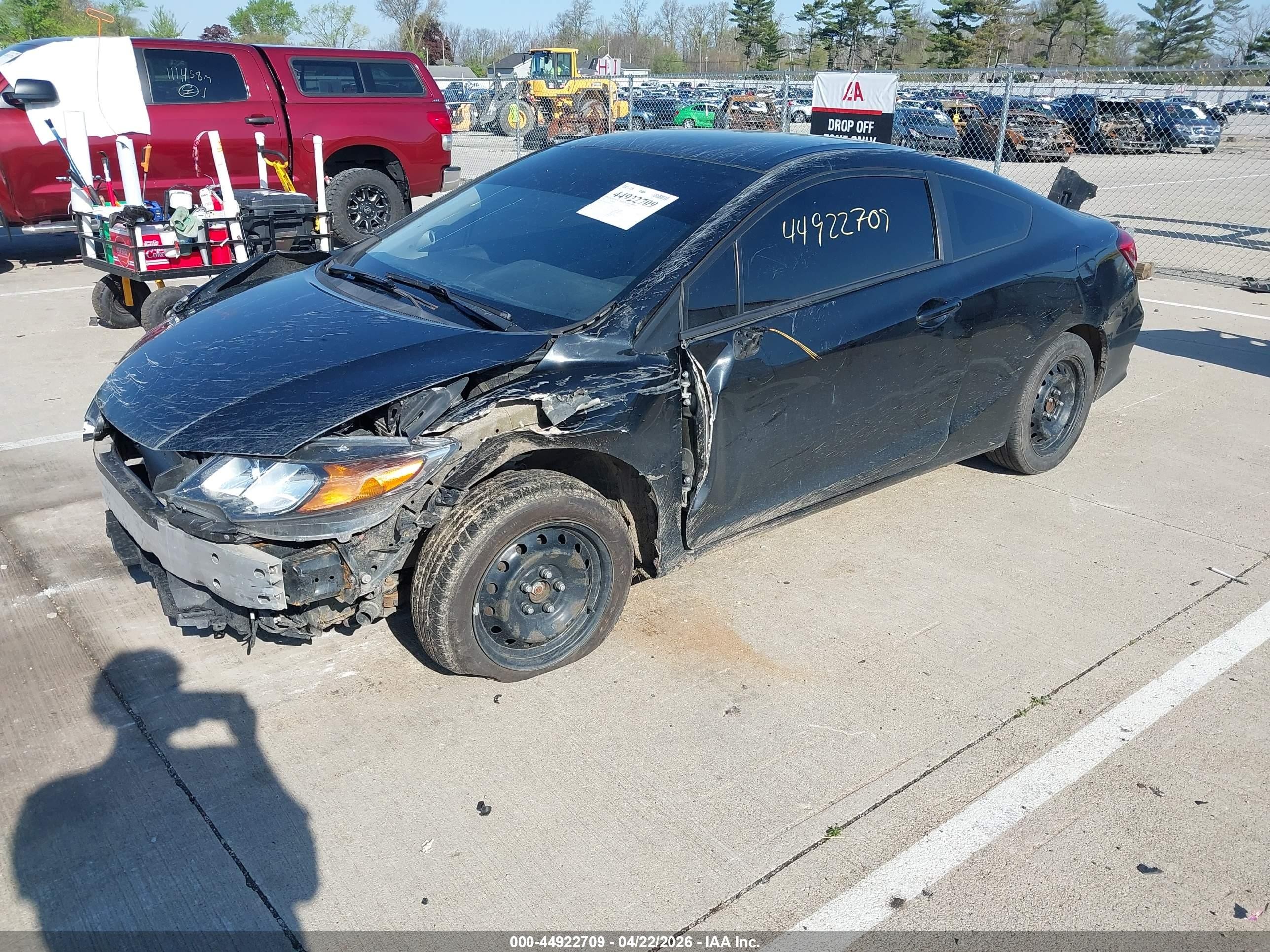 2015 Honda Civic Lx Black vin: 2HGFG3B57FH512313