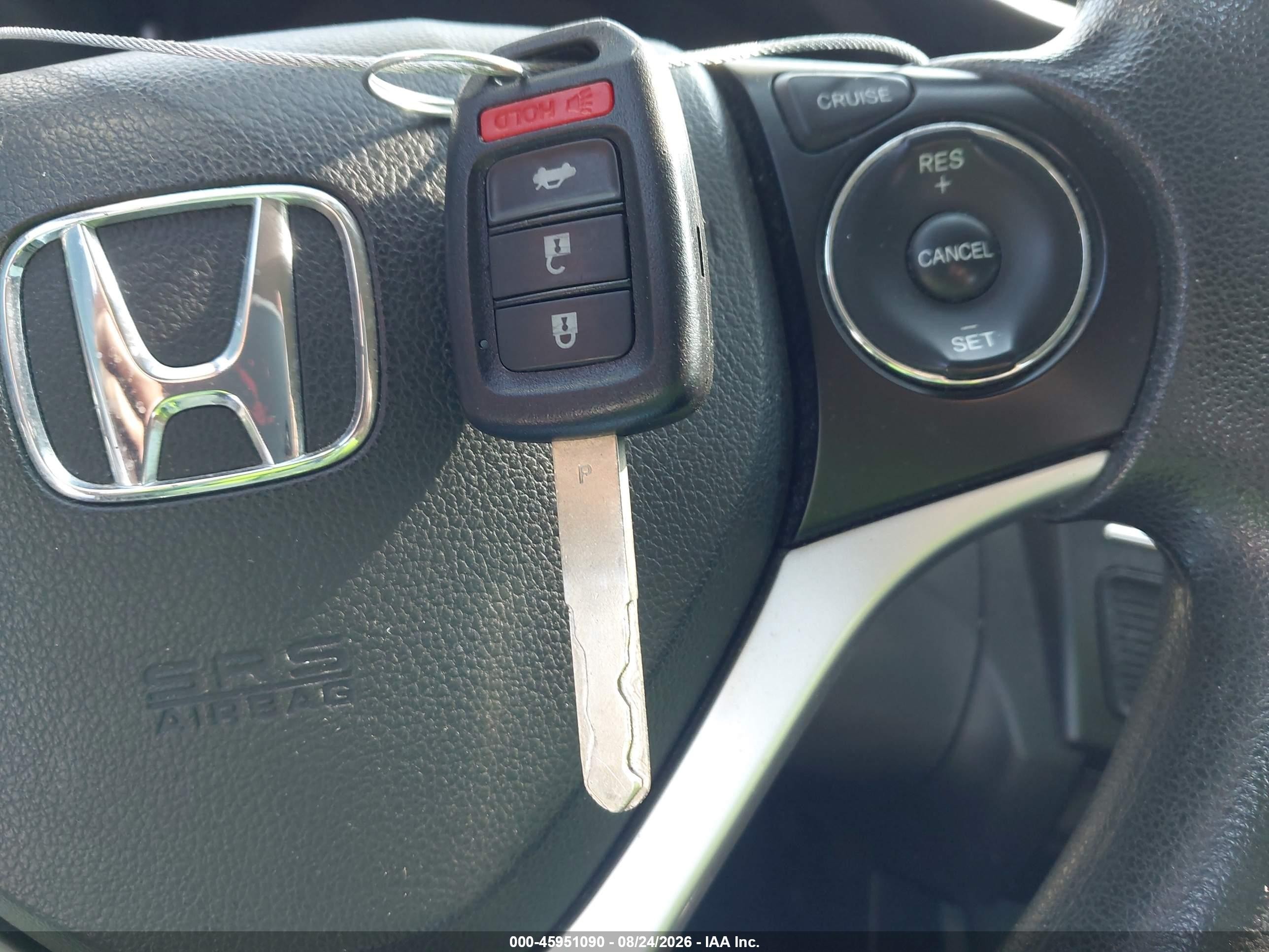 2015 Honda Civic Lx Серый vin: 2HGFG3B57FH512523