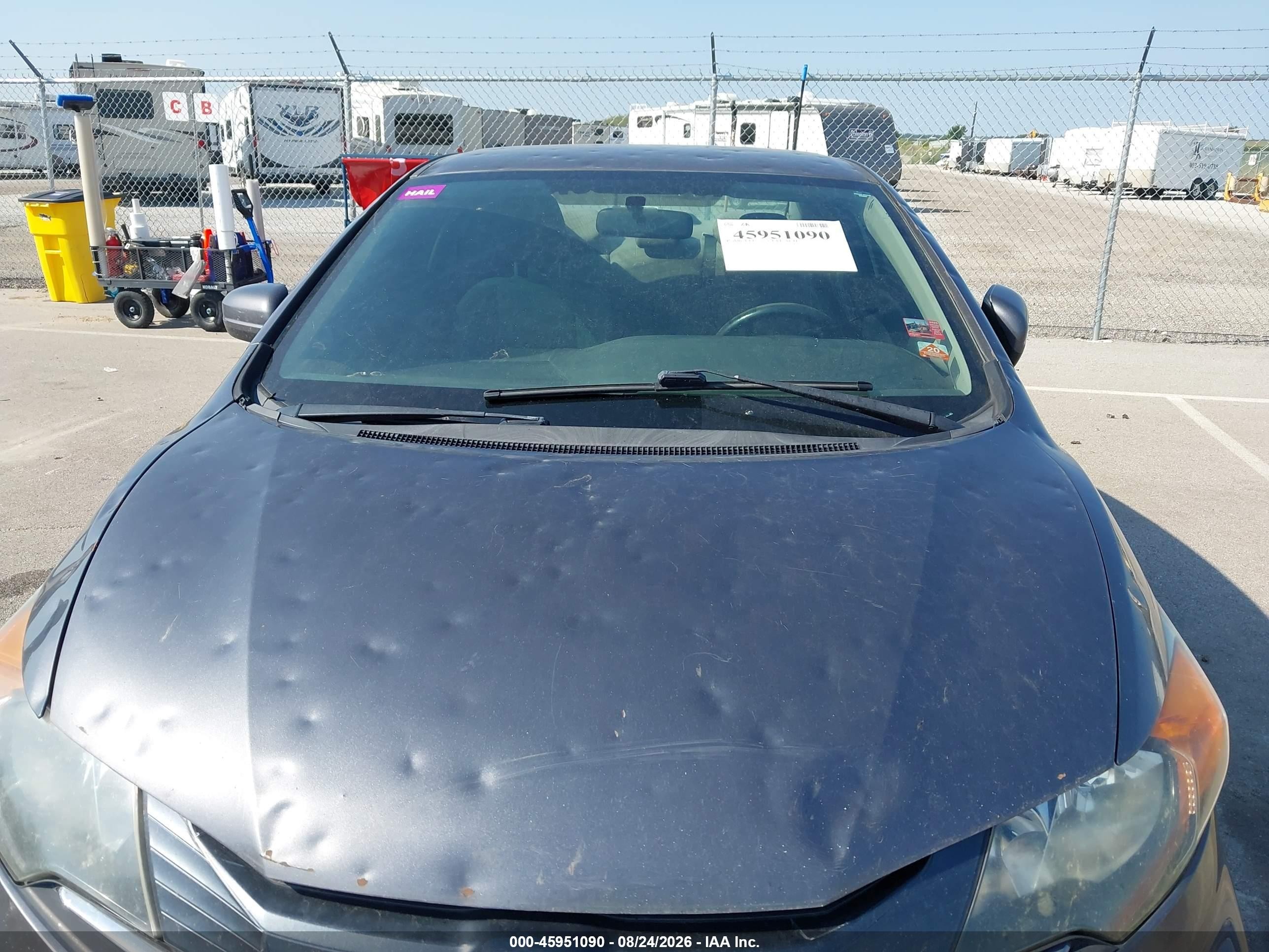 2015 Honda Civic Lx Серый vin: 2HGFG3B57FH512523