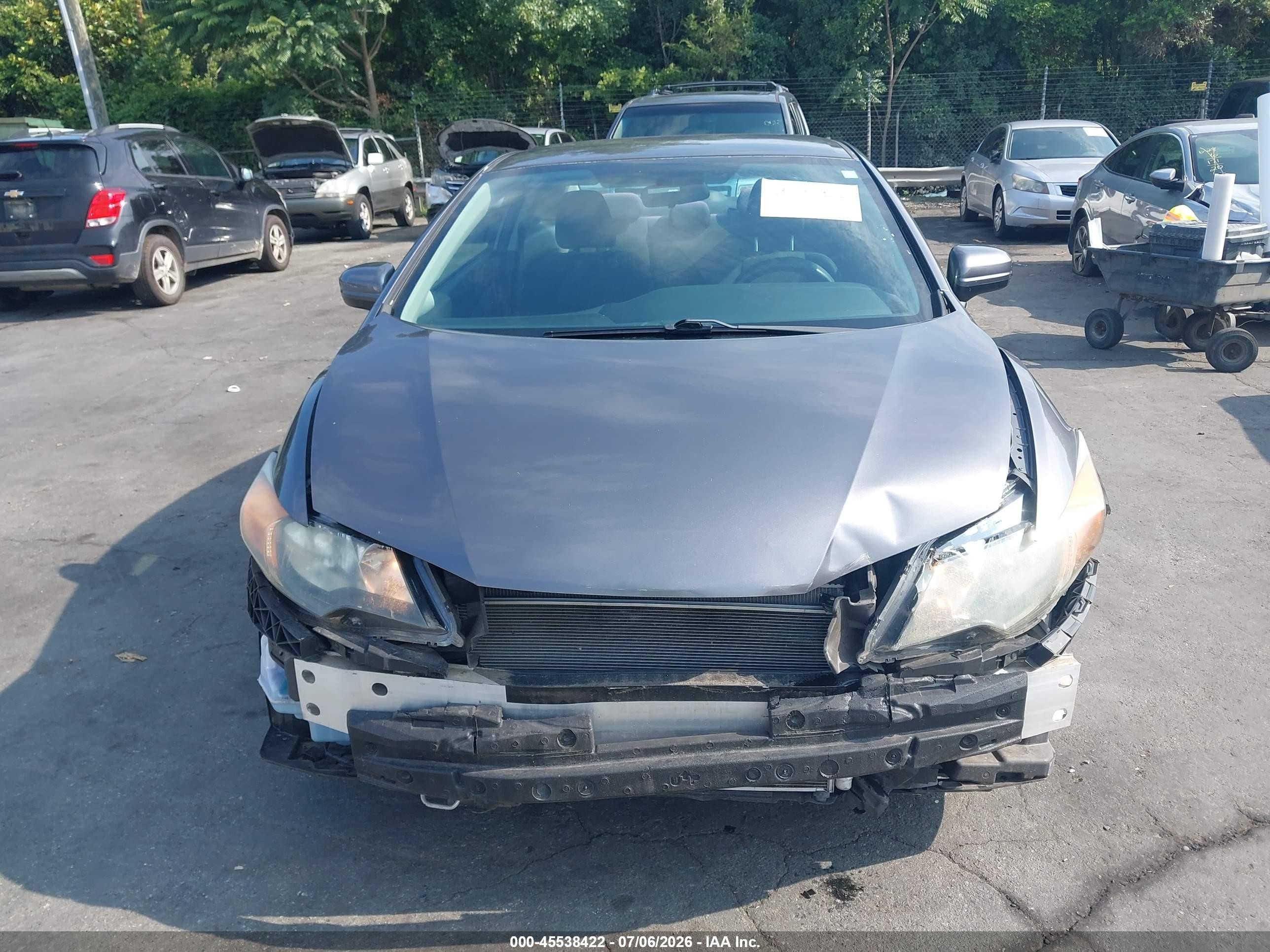 2015 Honda Civic Lx Gray vin: 2HGFG3B57FH523702