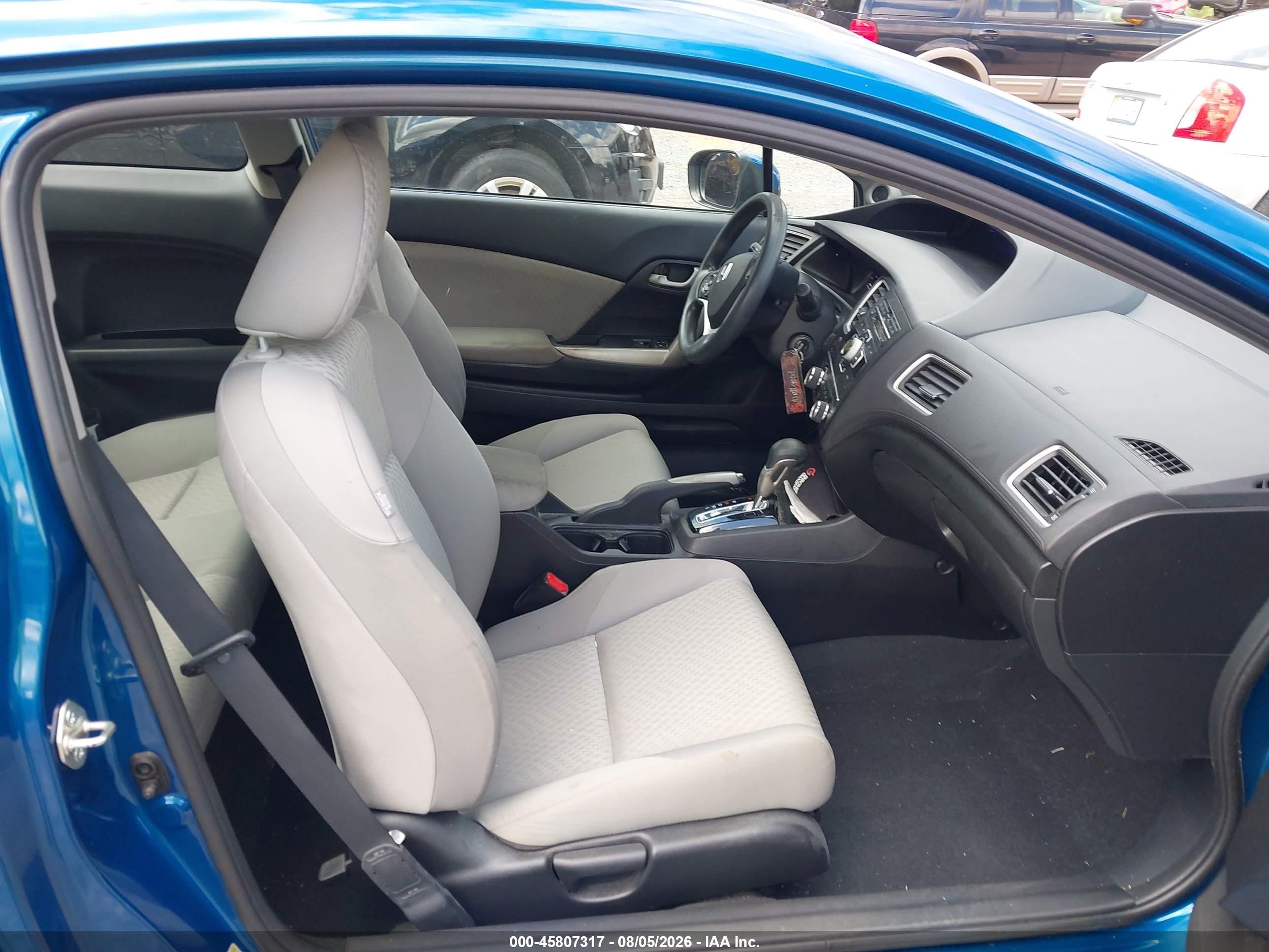 2015 Honda Civic Lx Blue vin: 2HGFG3B57FH524672